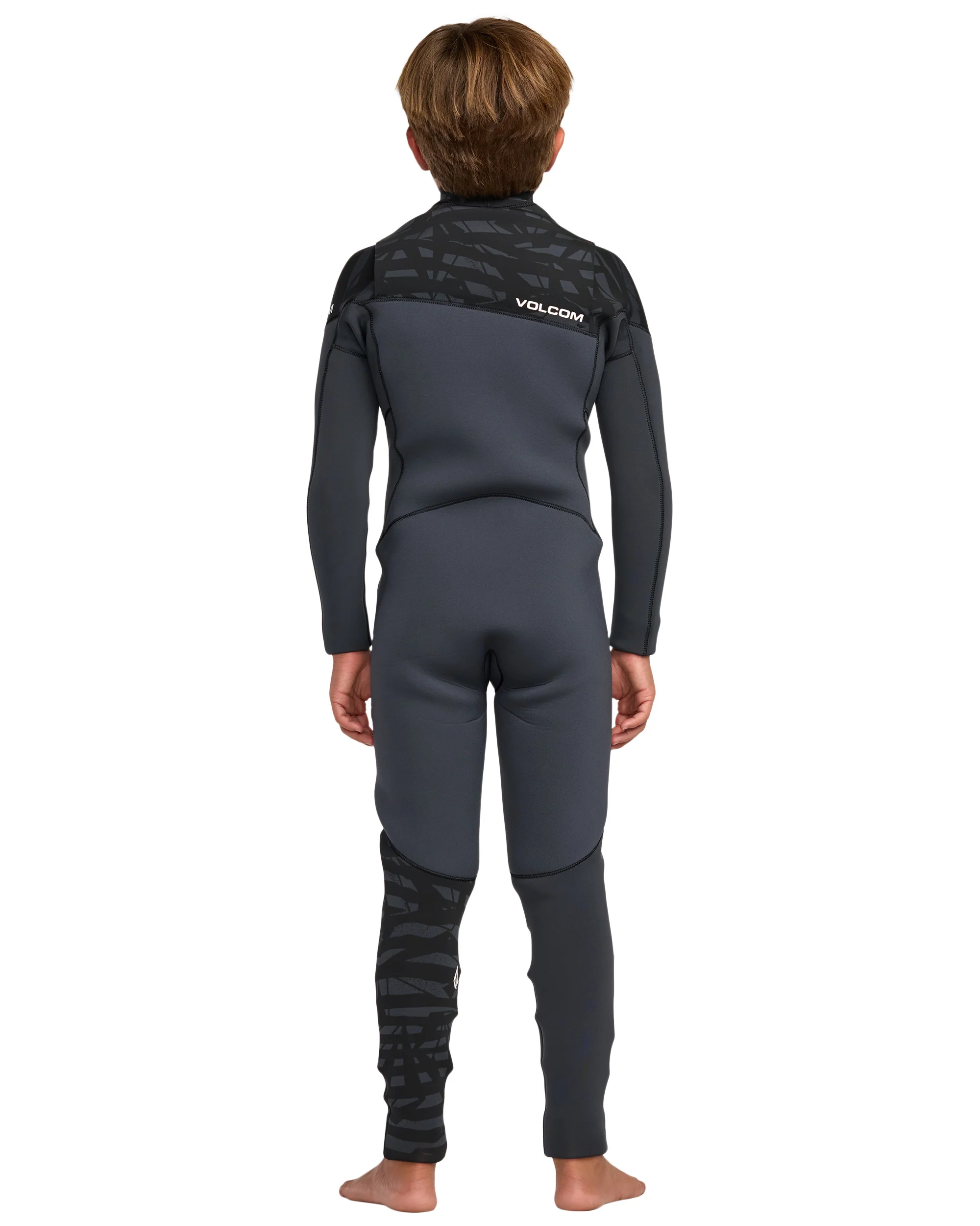 Kids' Big Boys' 4/3MM Modulator Chest Zip Full Wetsuit - Image 2