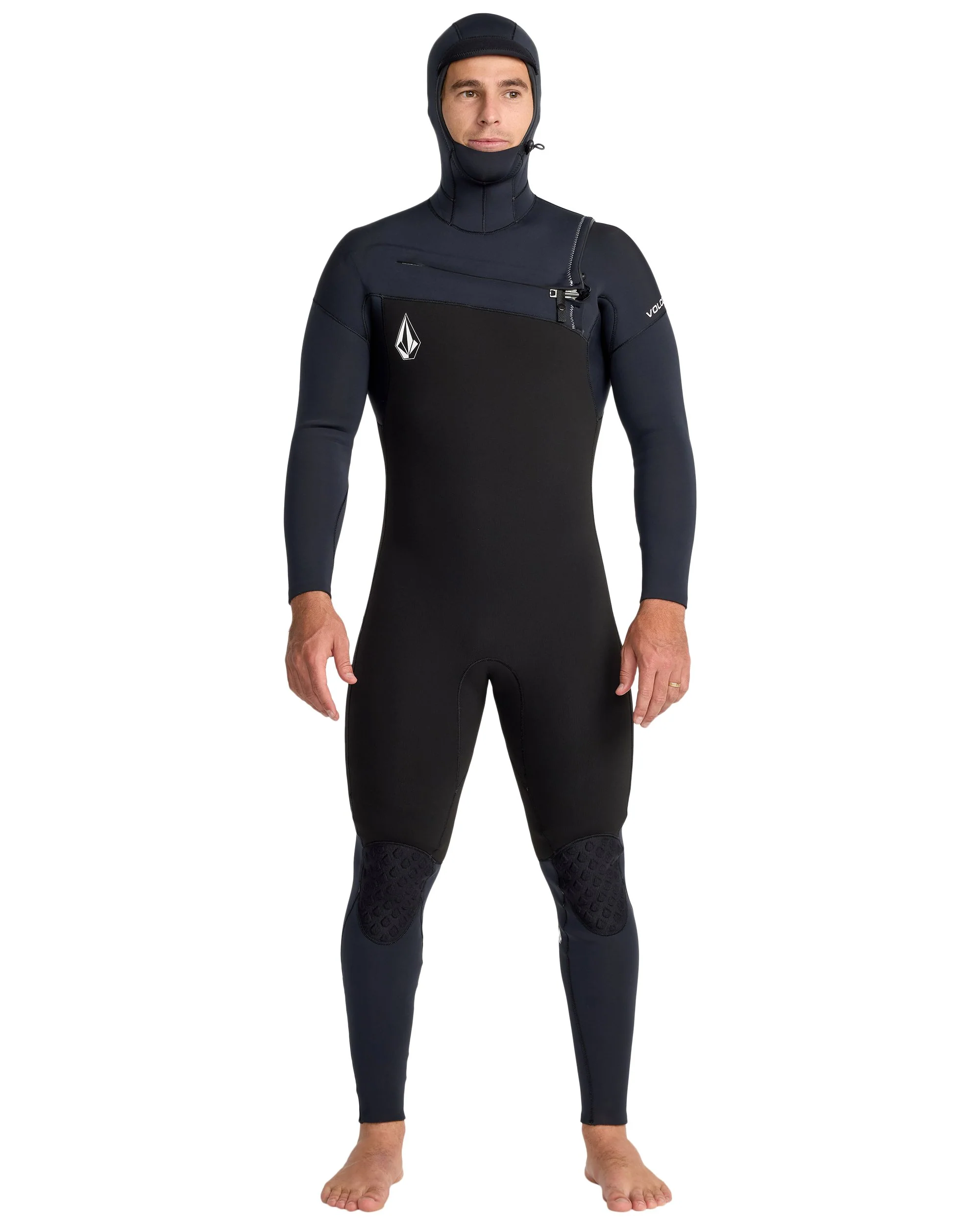 Men's 5/4/3MM Modulator Hooded Chest Zip Full Wetsuit