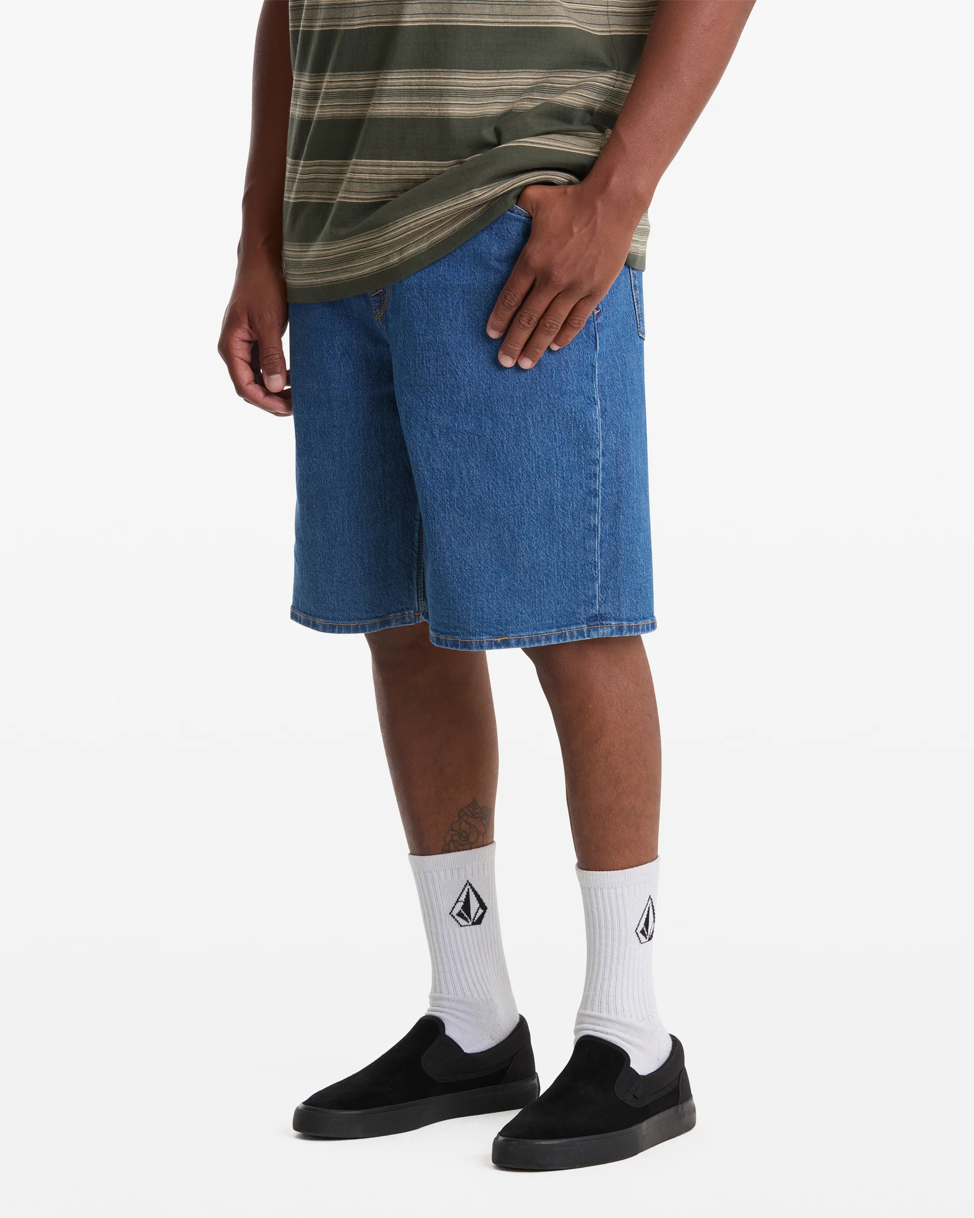 Men's Billow Denim Shorts - Image 4