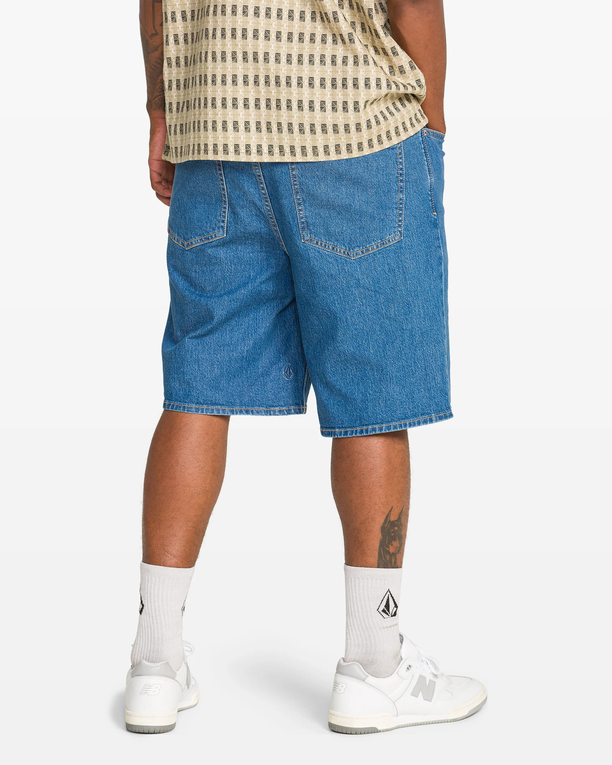 Men's Billow Denim Shorts - Image 6