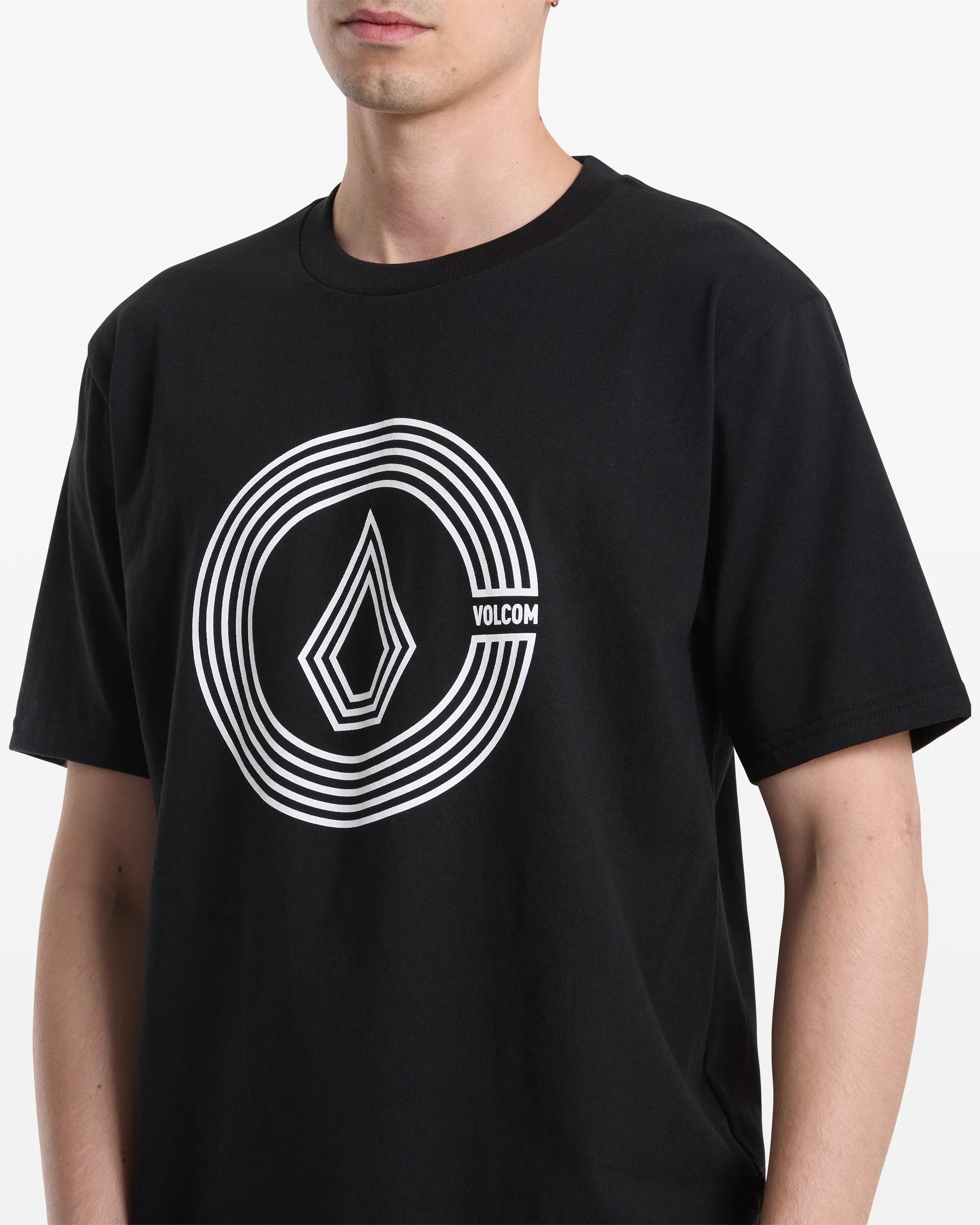 Men's Circle Split Short Sleeve Tee - Image 4