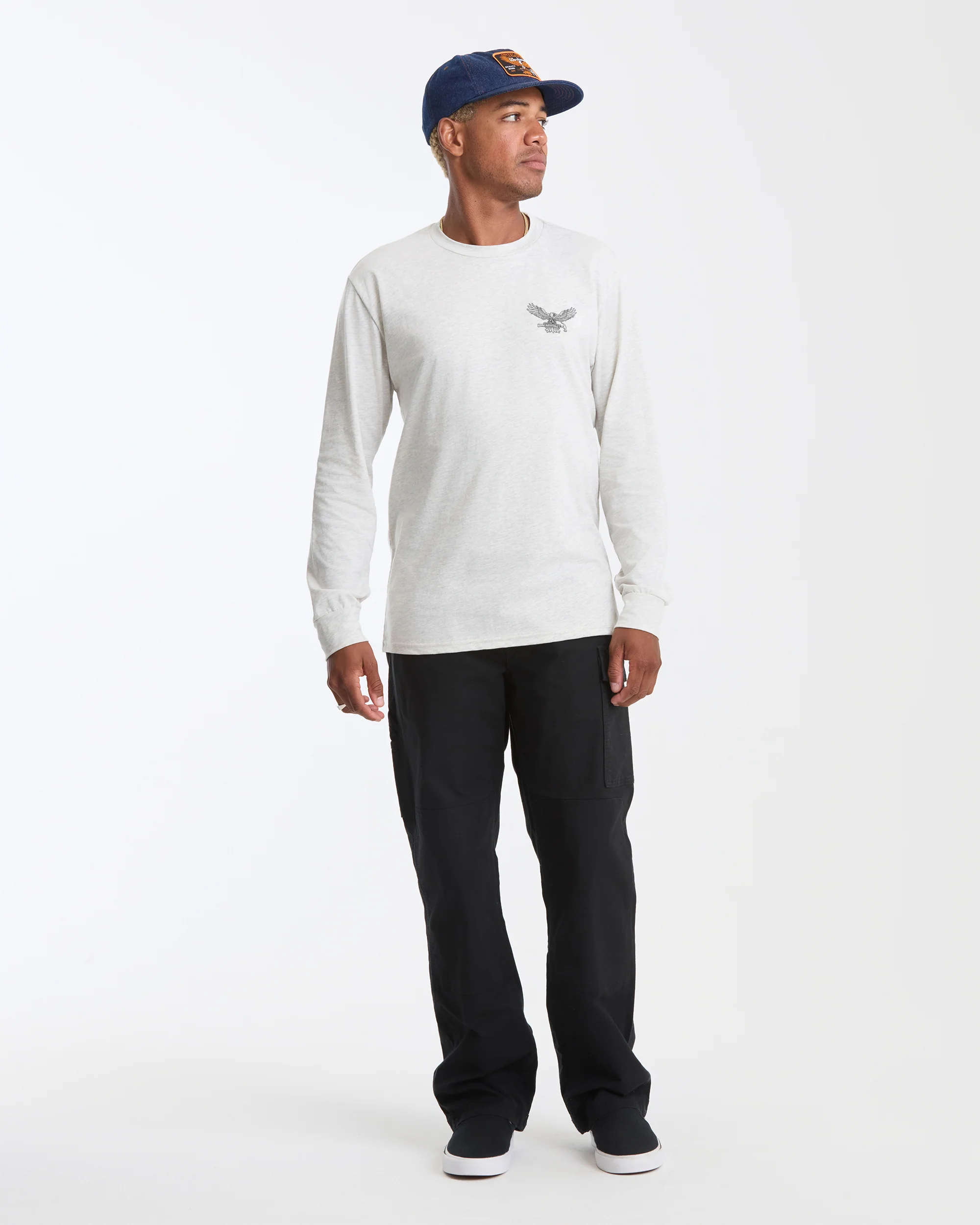 Men's Hammered Long Sleeve Tee - Image 6
