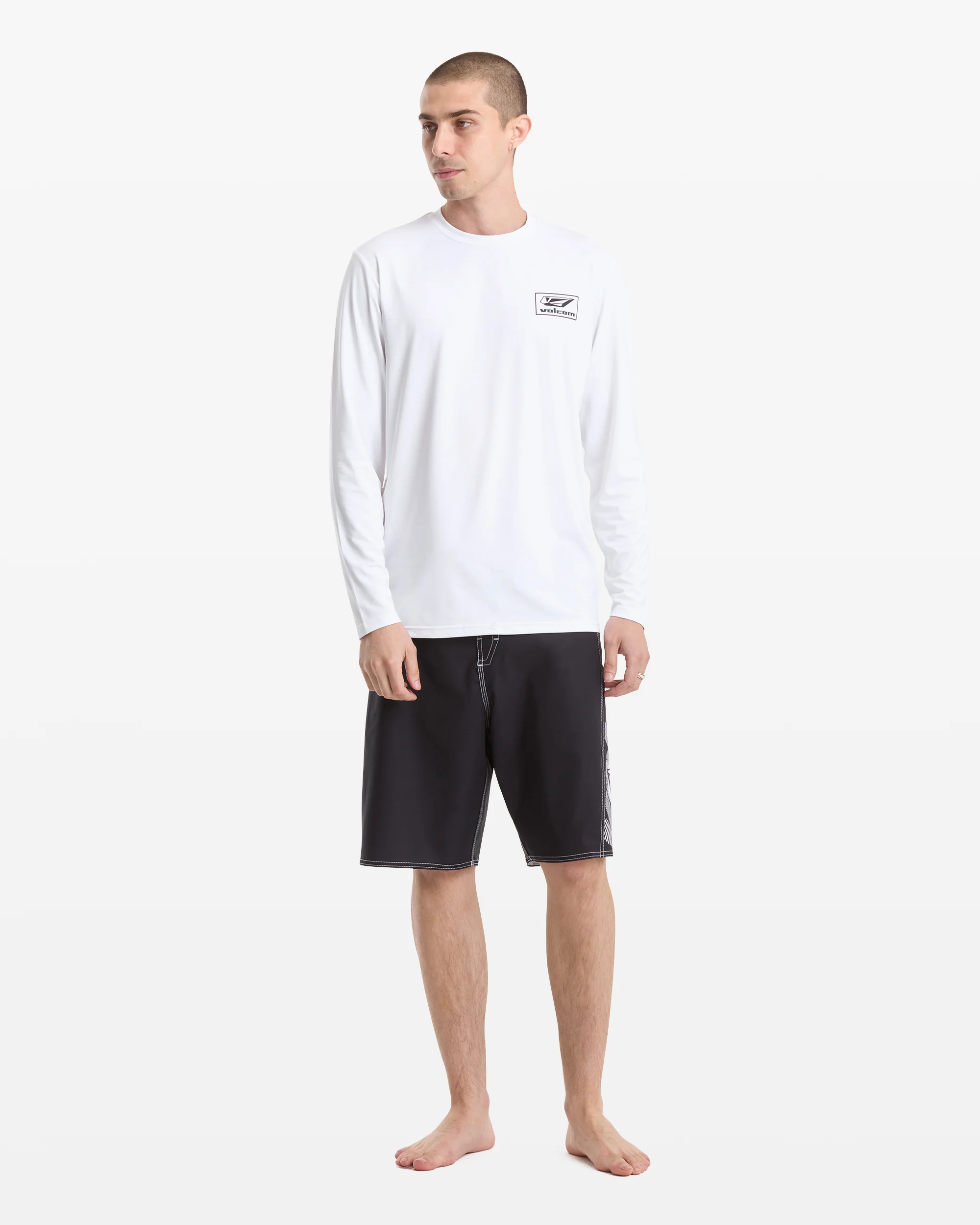 Men's Modstone Loose Long Sleeve Thrashguard - Image 6