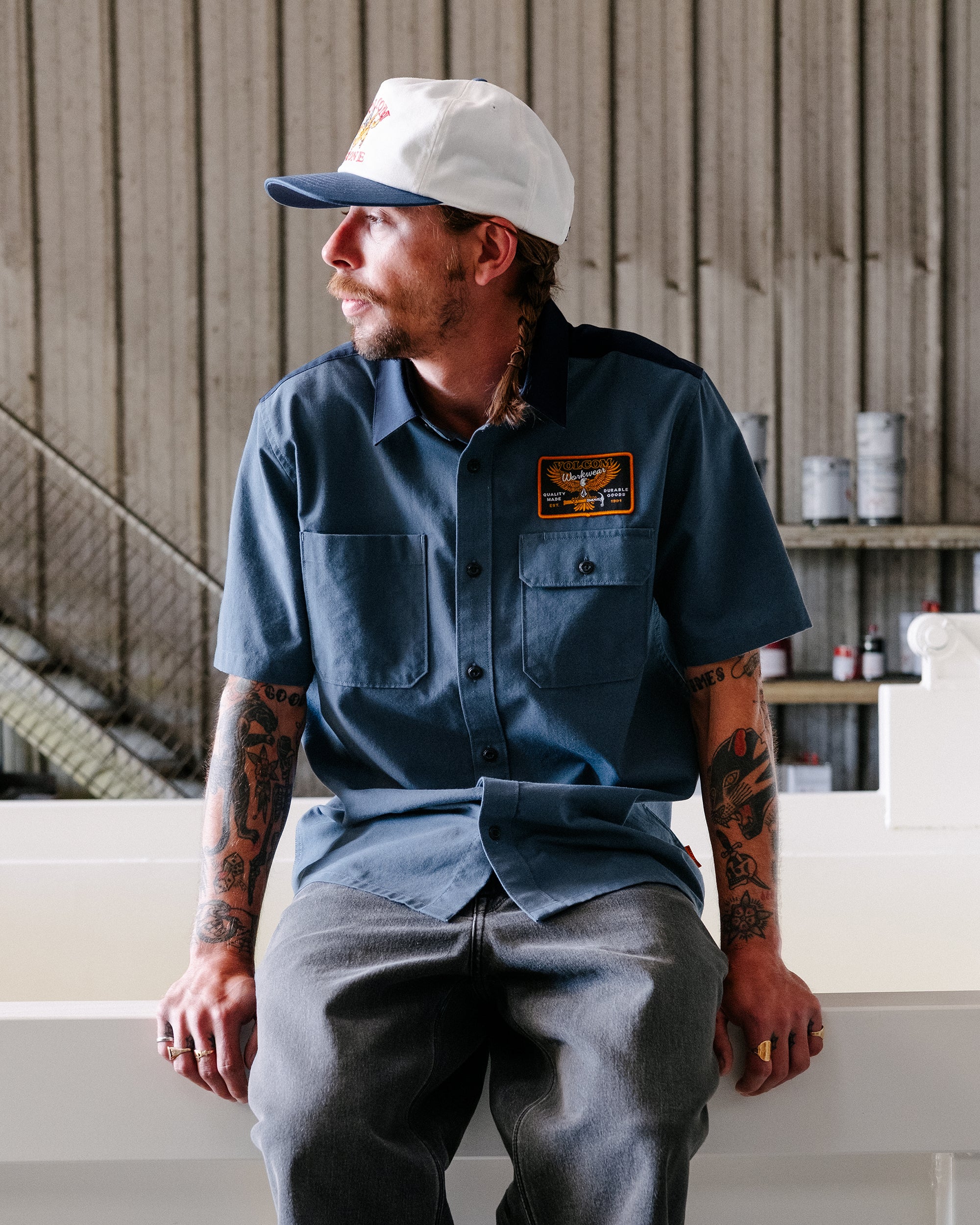 Men's Slab City Short Sleeve Shirt - Image 4