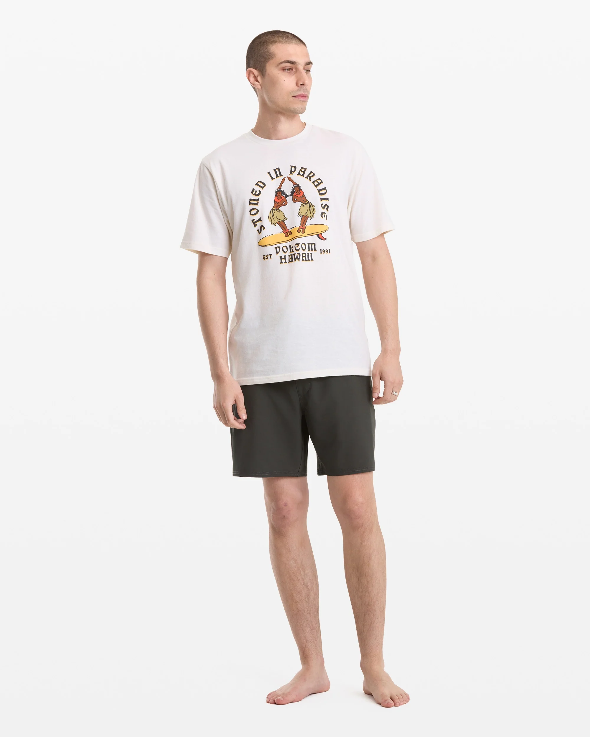 Men's Stoned In Paradise Short Sleeve Tee - Image 3