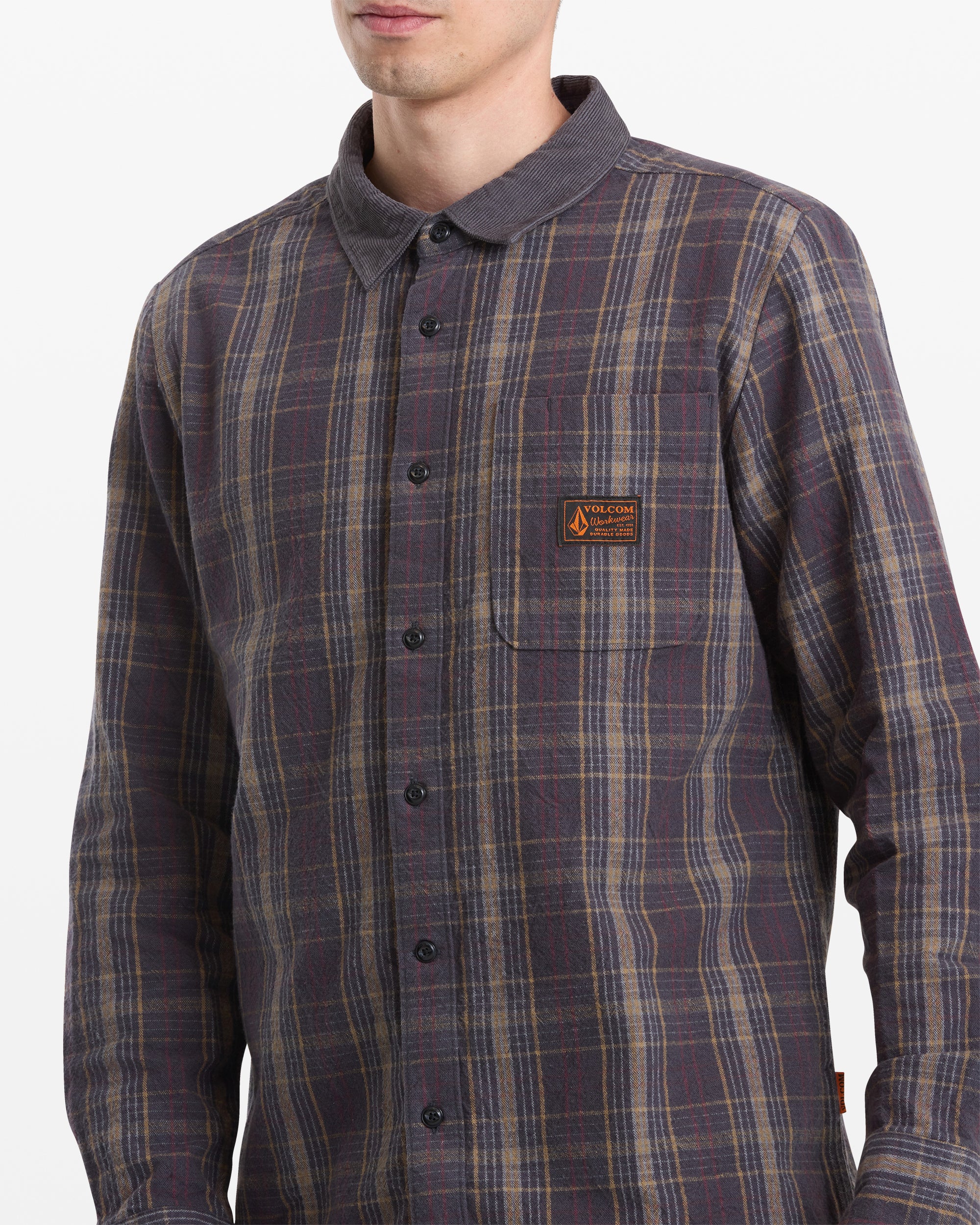 Men's Stonevise Plaid Long Sleeve Shirt - Image 3