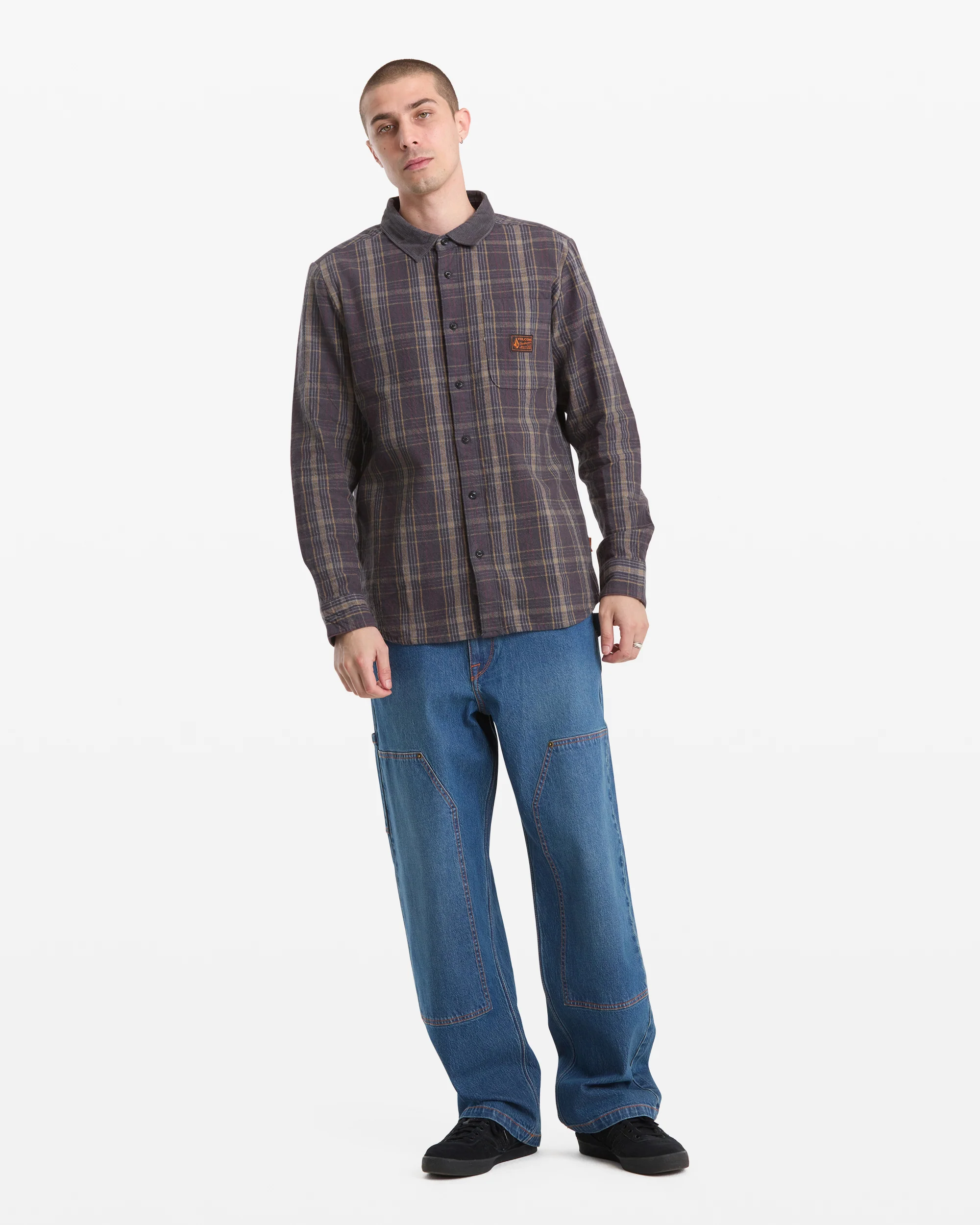 Men's Stonevise Plaid Long Sleeve Shirt - Image 5