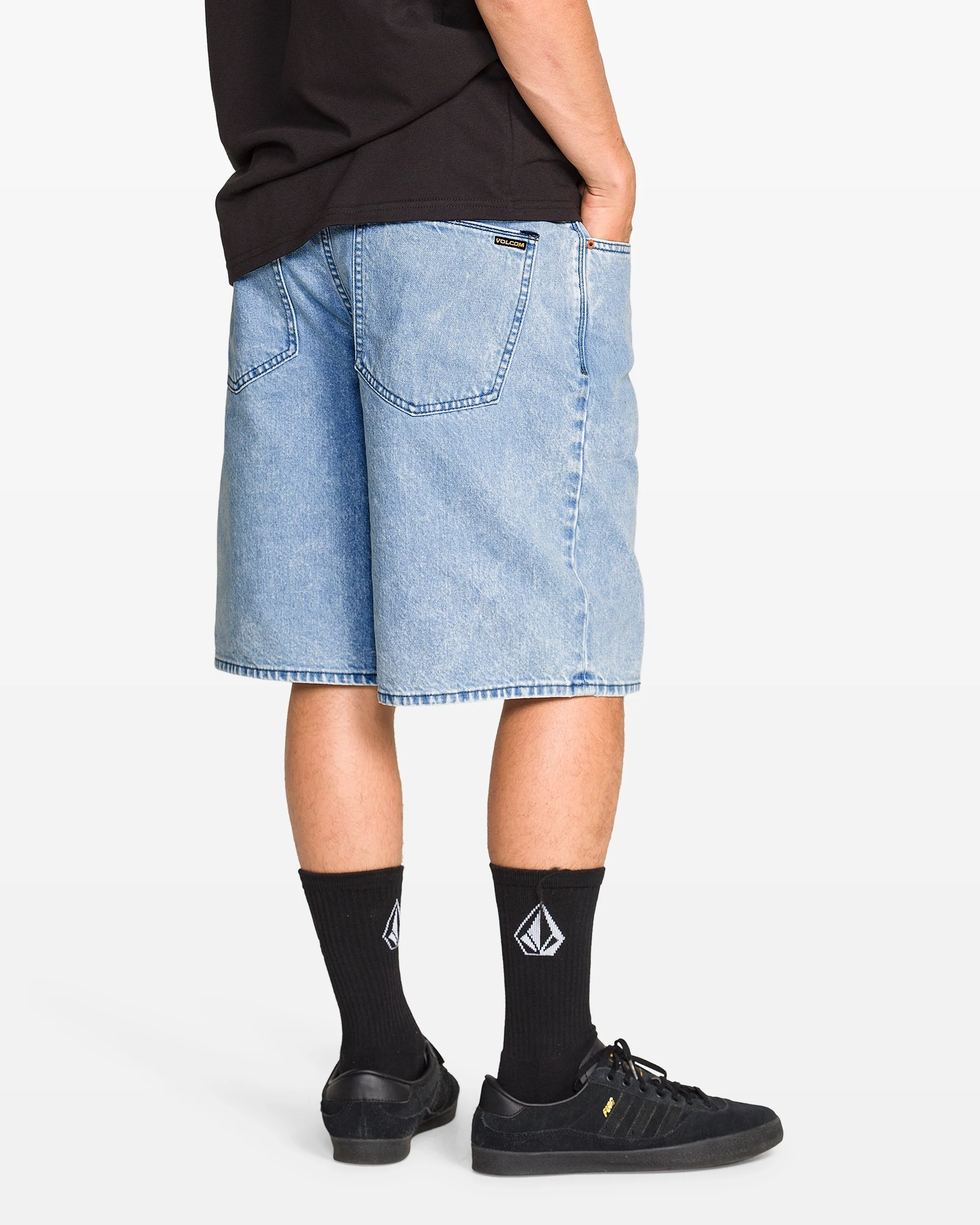 Men's Billow Denim Shorts - Image 2