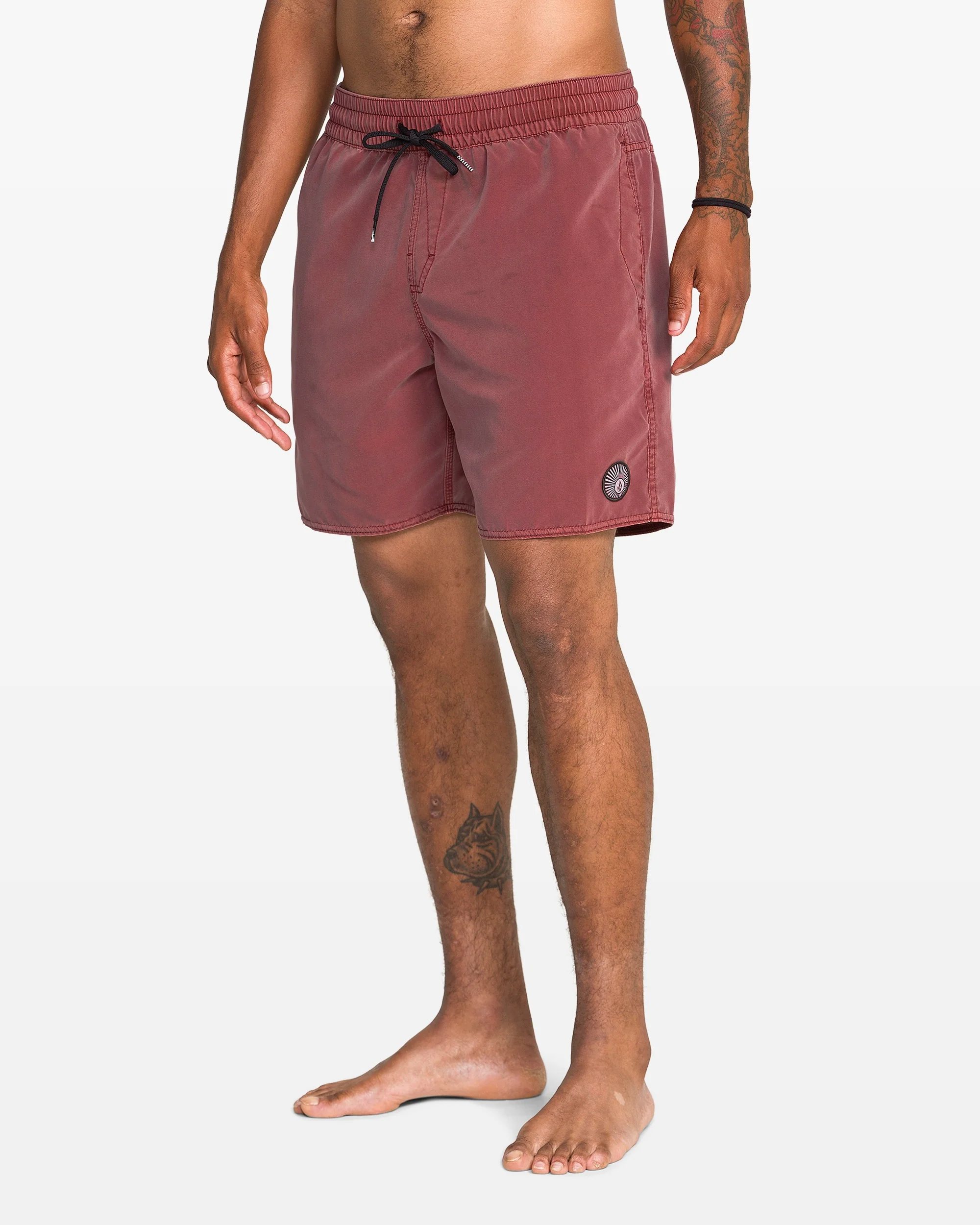 Men's Center Elastic Waist Trunks