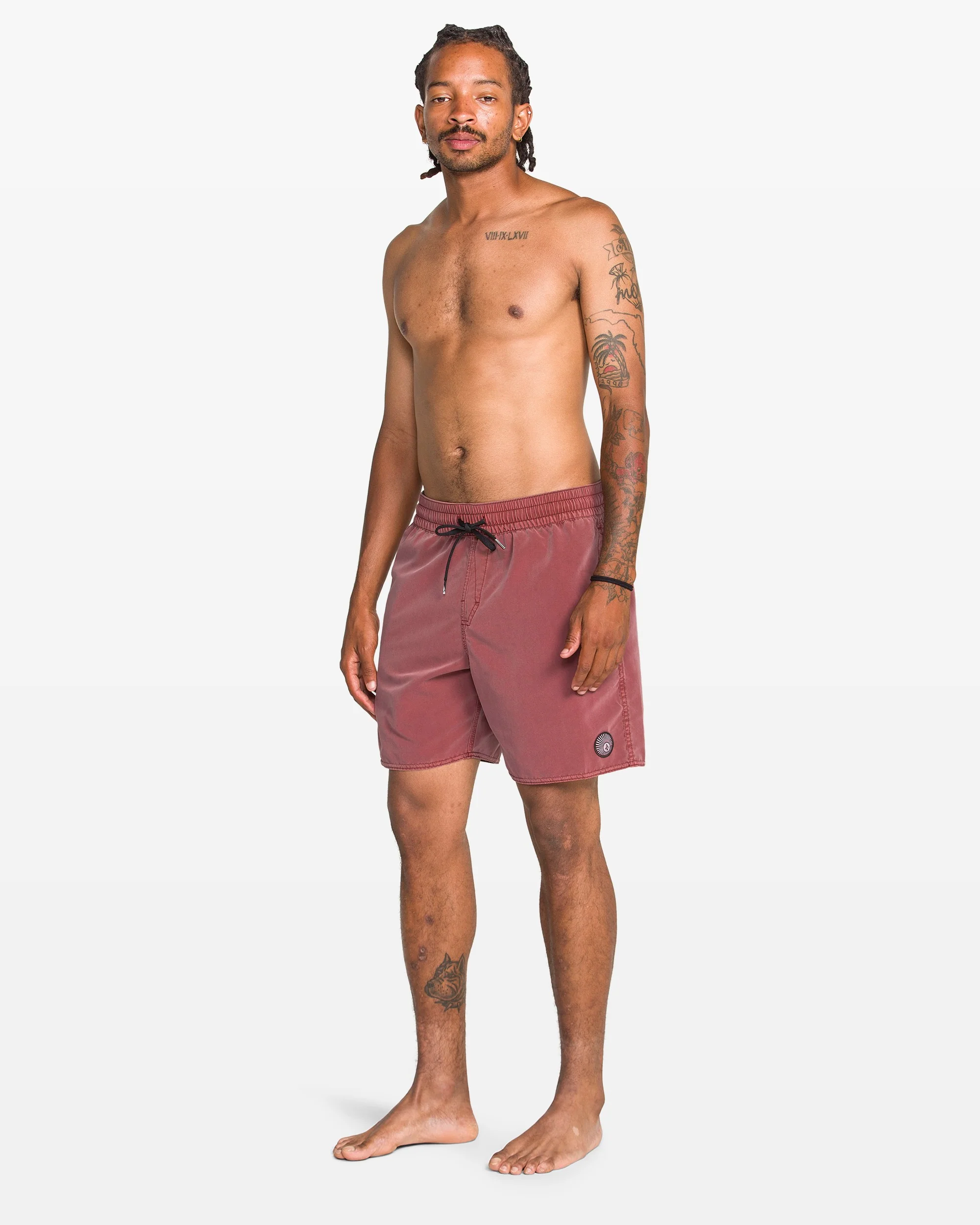 Men's Center Elastic Waist Trunks - Image 3