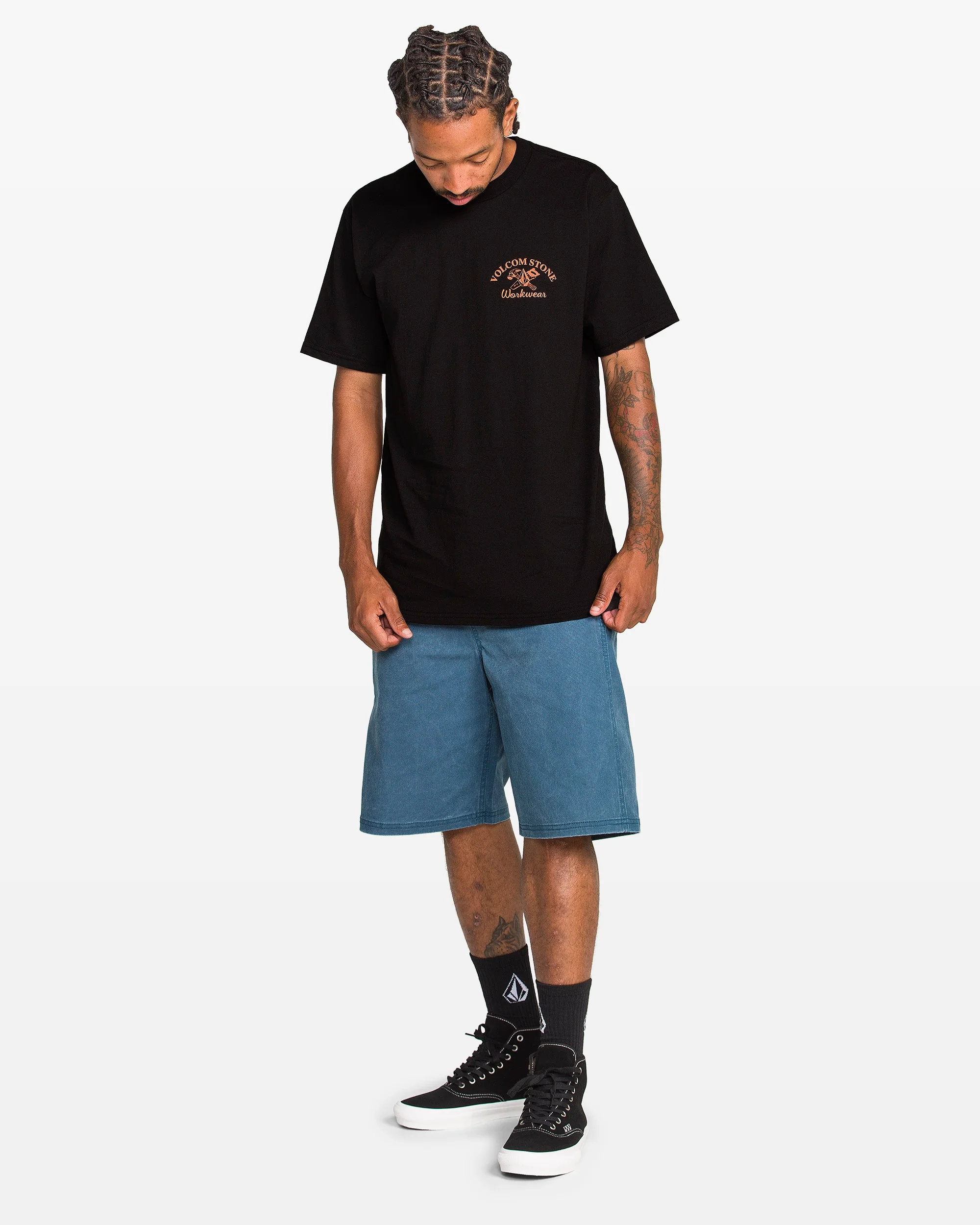 Men's Crosscut Workwear Short Sleeve Tee - Image 3
