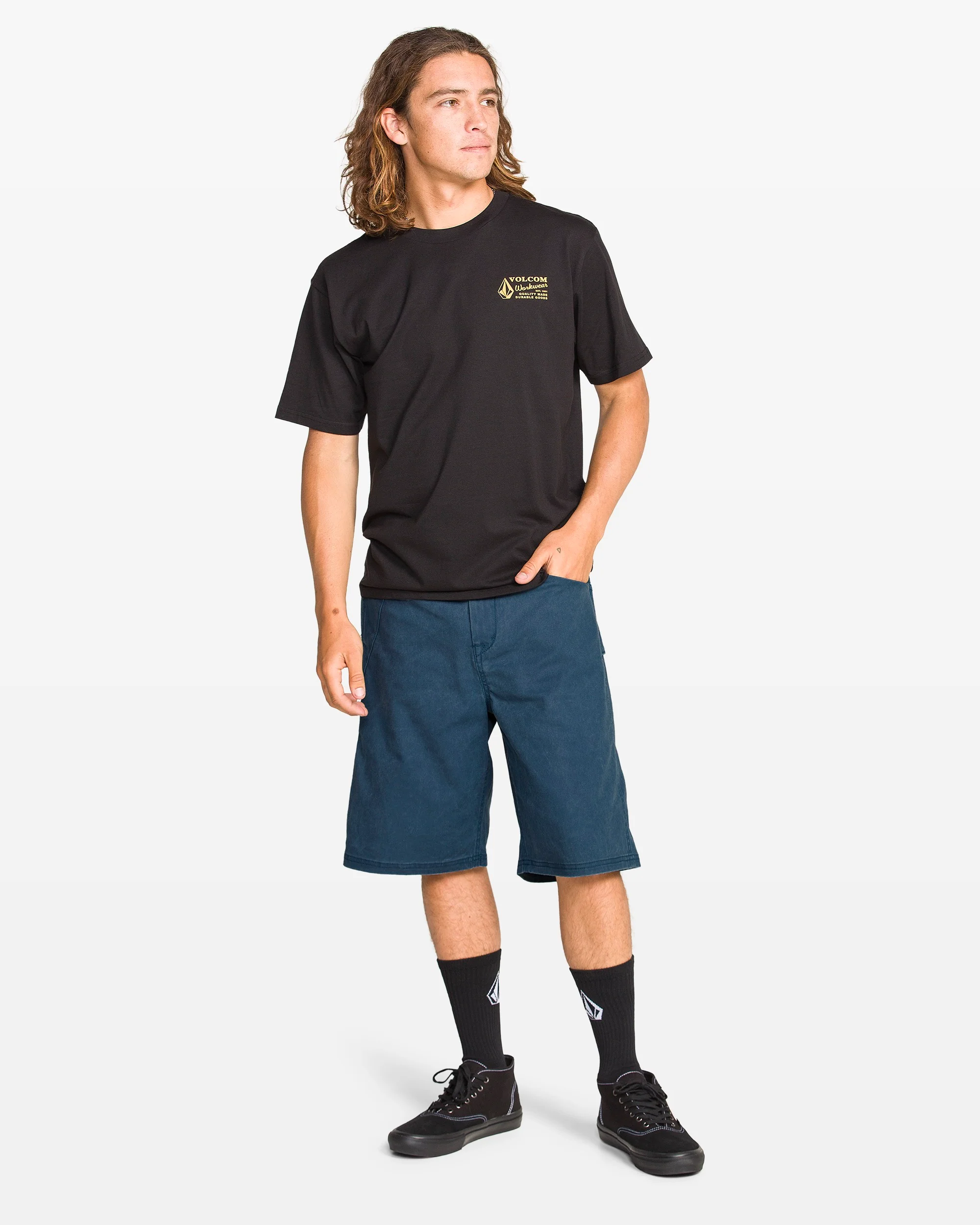 Men's Dialed Relaxed Work Shorts - Image 4