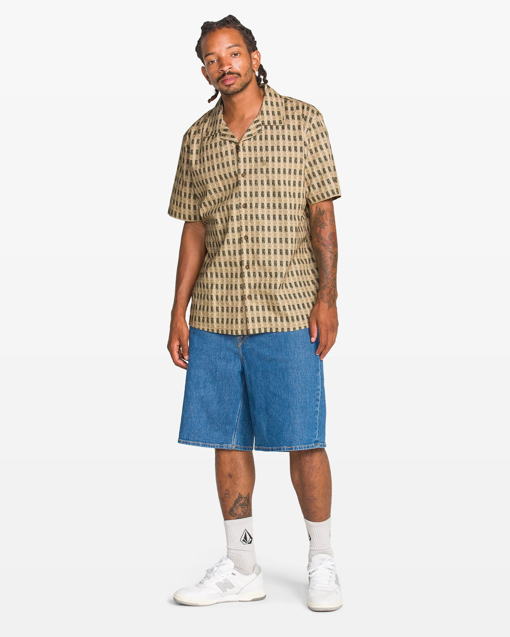 Men's Macros Short Sleeve Shirt - Image 4