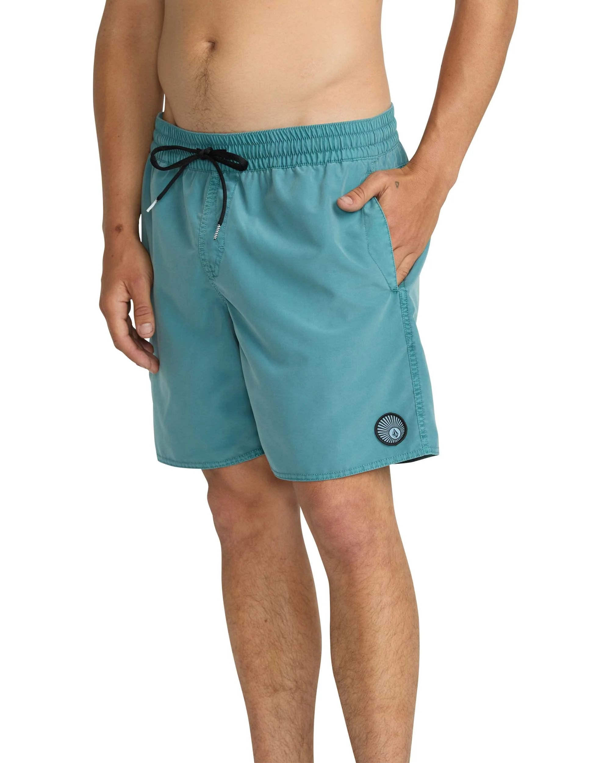 Men's Center Elastic Waist Trunks - Image 3