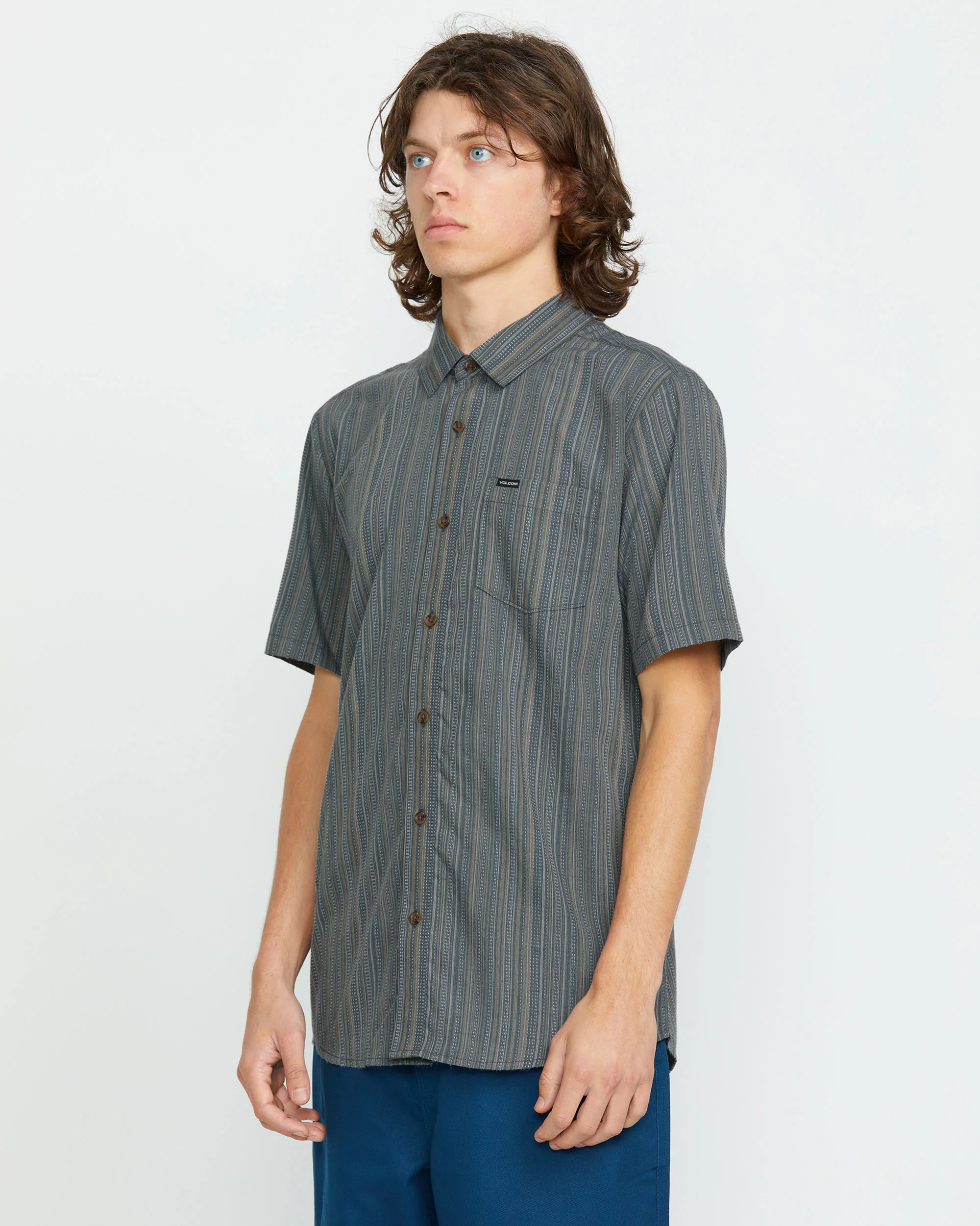 Men's Jahstripe Short Sleeve Shirt - Image 4