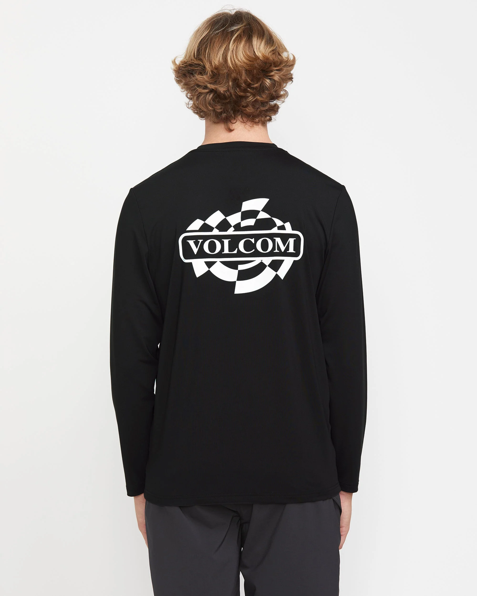 Men's Oval Track Loose Long Sleeve Surf Tee - Image 2