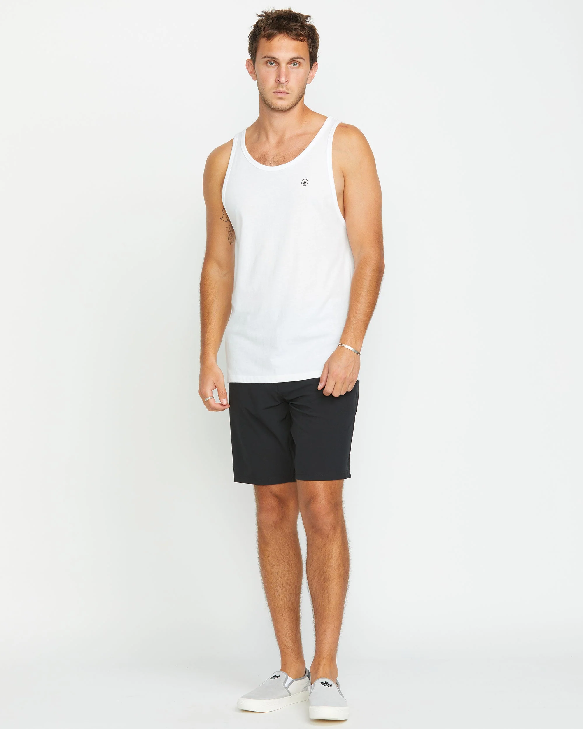 Men's Solid Heather Tank - Image 9