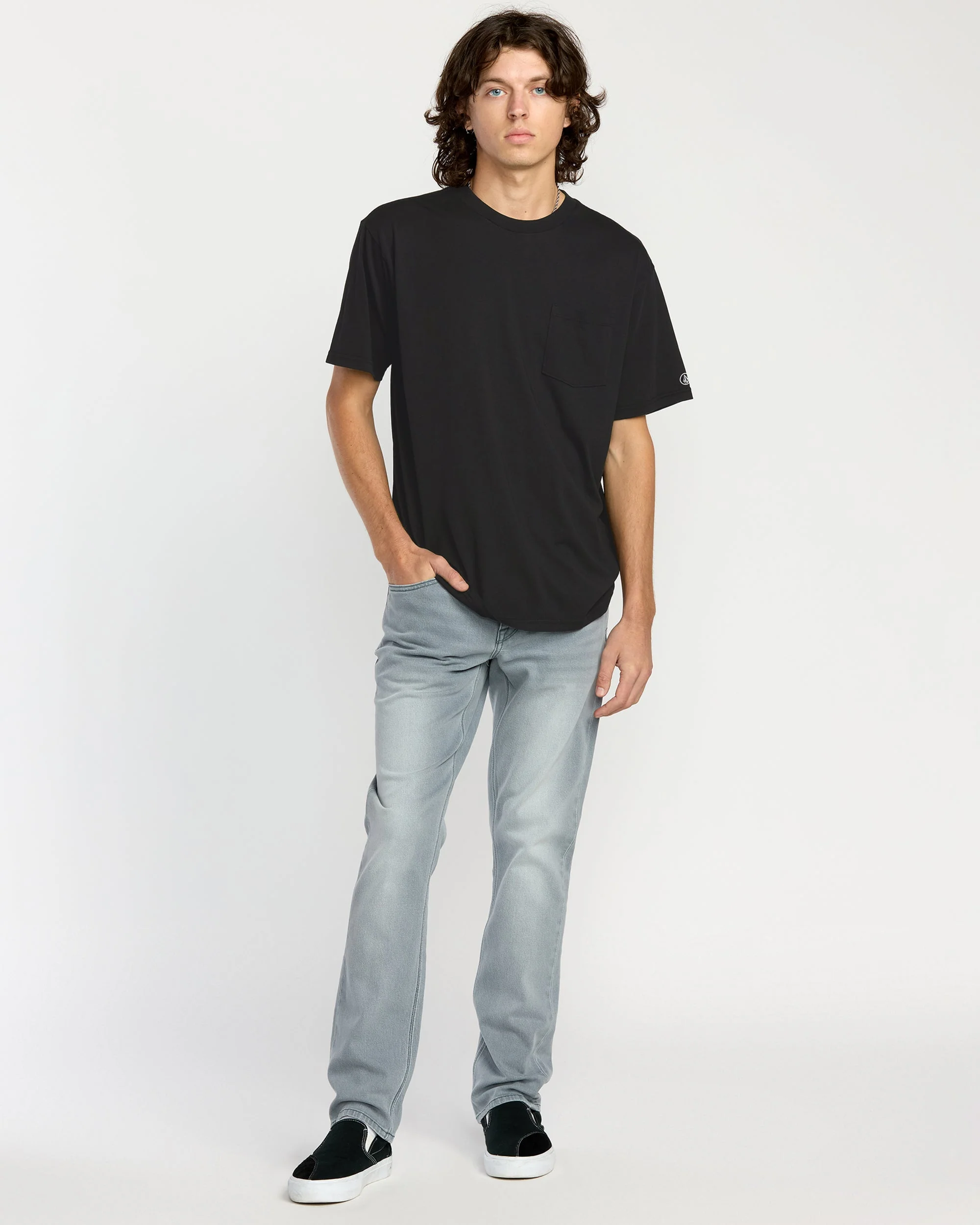 Men's Solid Short Sleeve Pocket Tee - Image 5