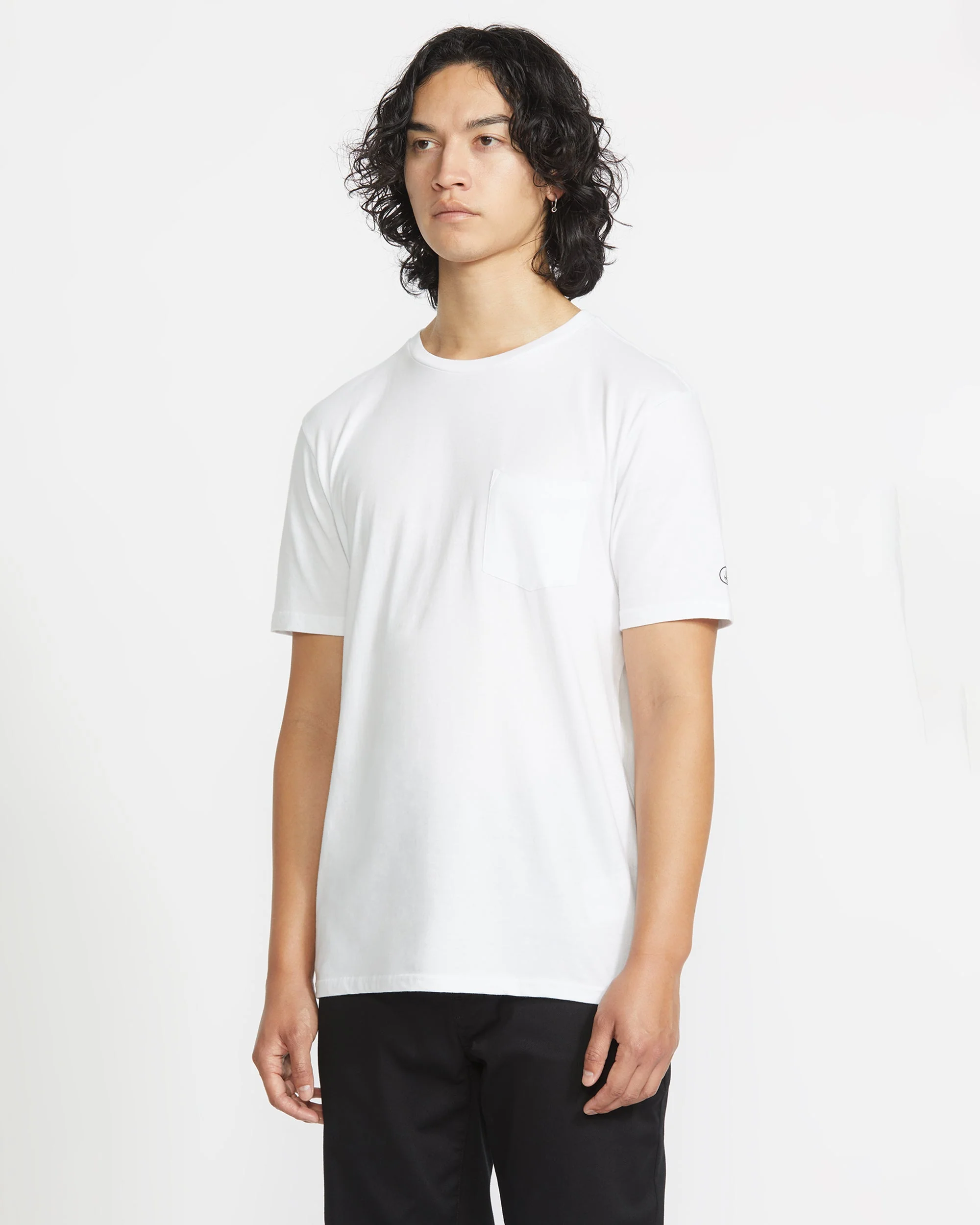 Men's Solid Short Sleeve Pocket Tee - Image 4