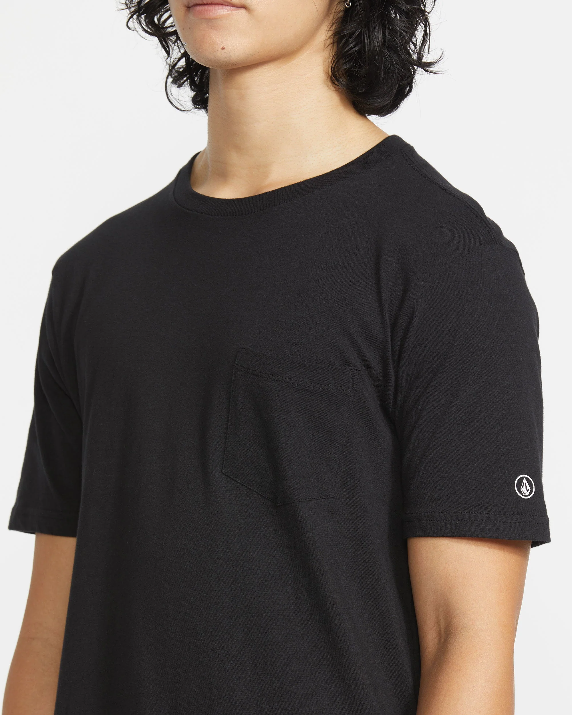 Men's Solid Short Sleeve Tee Pocket Tee - Image 7
