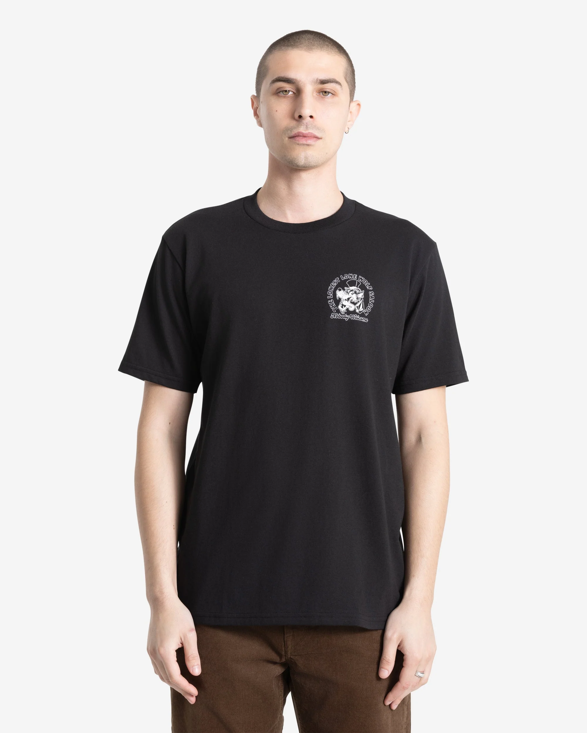 Men's Solo Wolf Short Sleeve Tee - Image 2