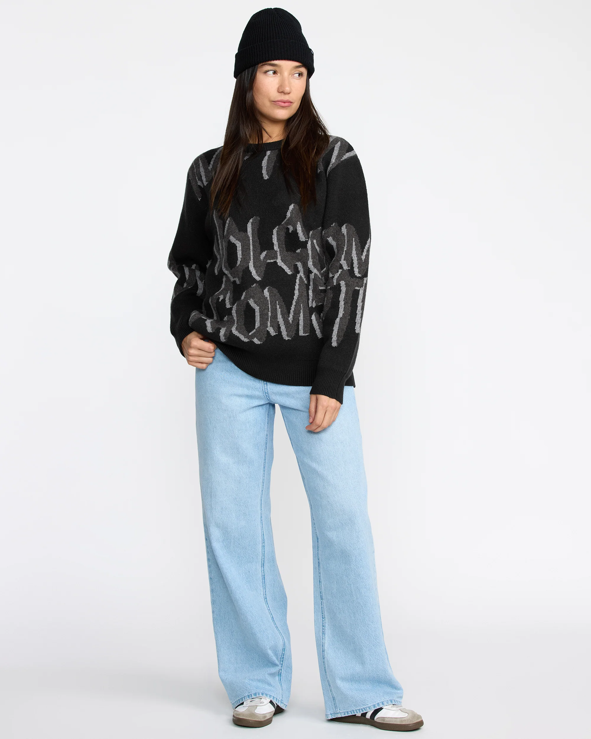 Men's Stone Jacquard Sweater - Image 4