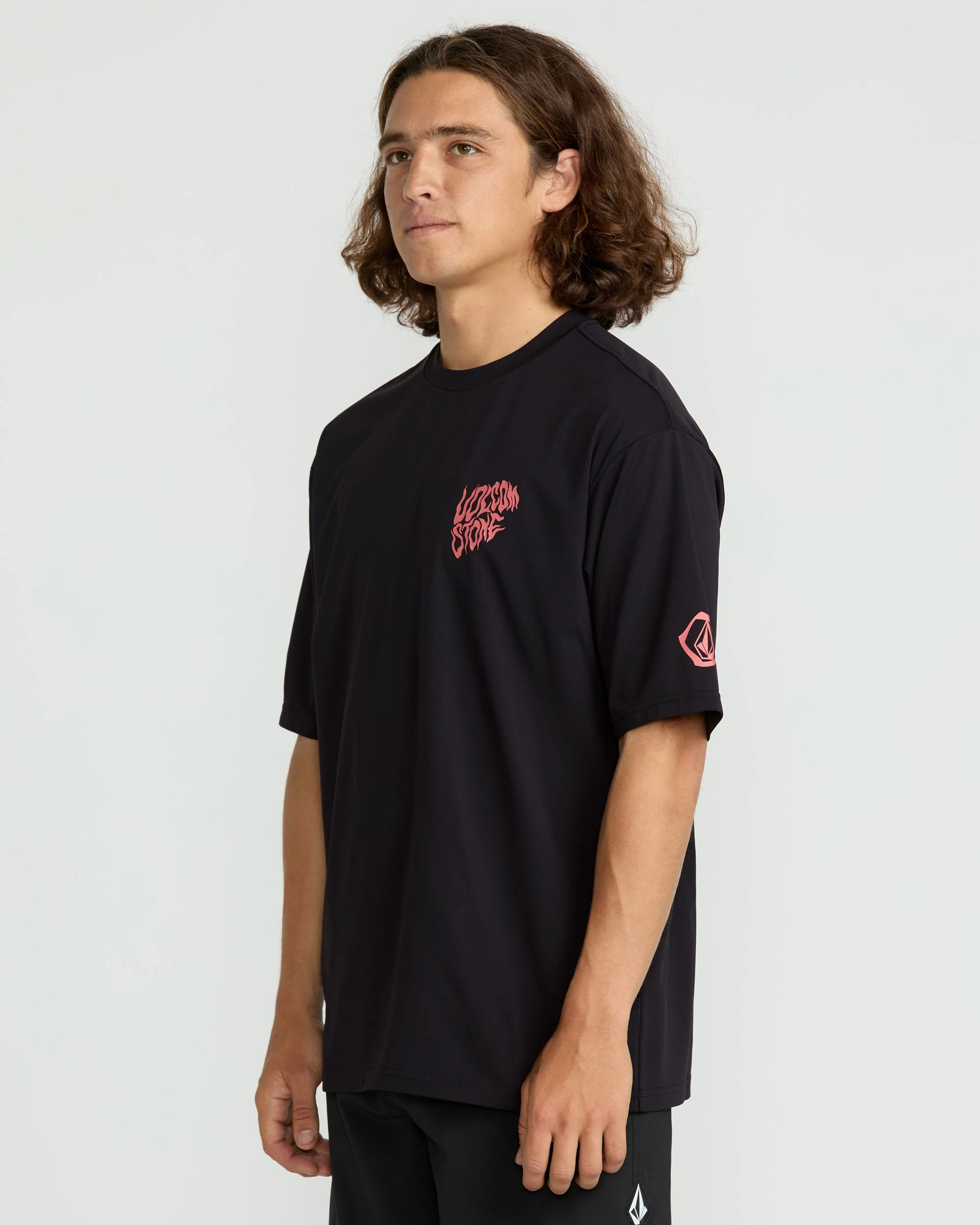 Men's Wavvyyy Surf Short Sleeve Tee Thrashguard - Image 3