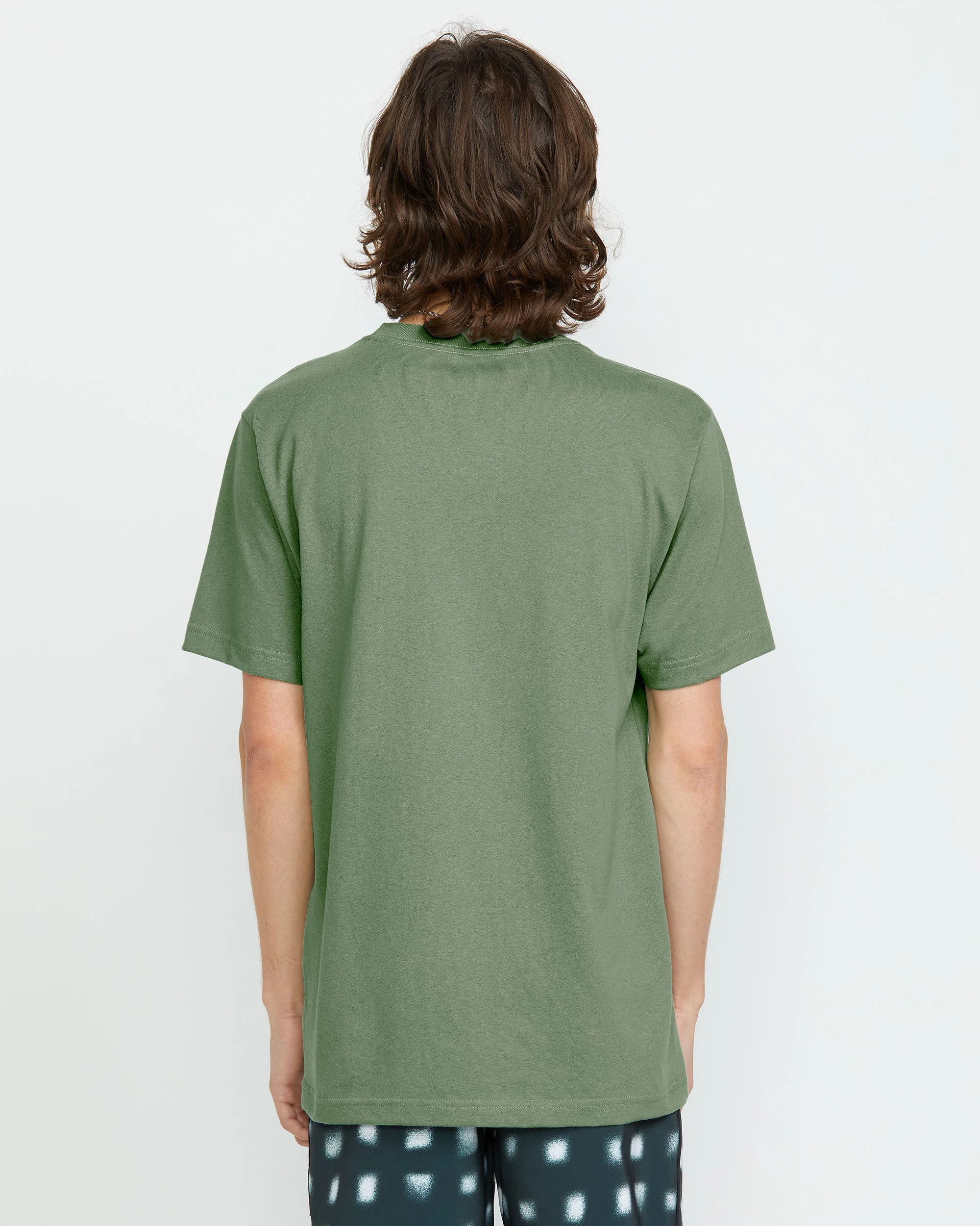 Men's Woven Label Pocket Tee - Image 2