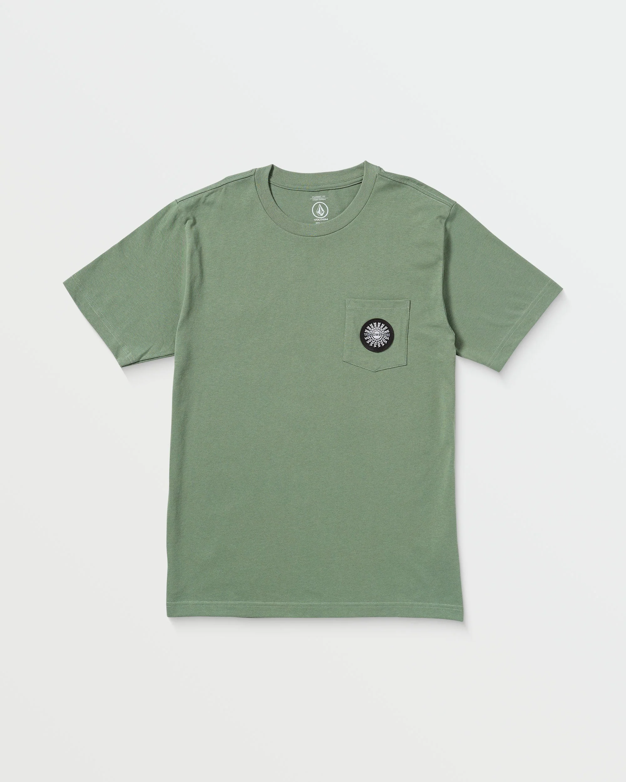 Men's Woven Label Pocket Tee - Image 6