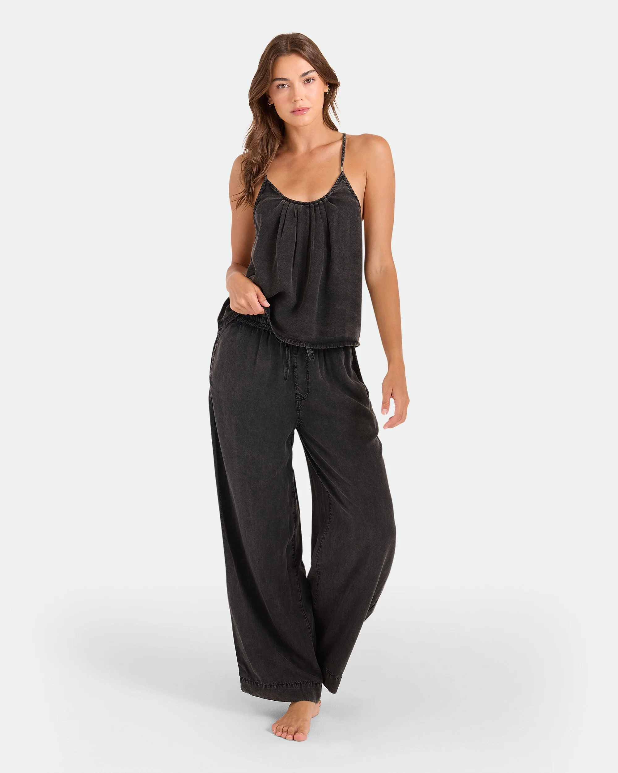 Women's Pleat Heart Cami - Image 3