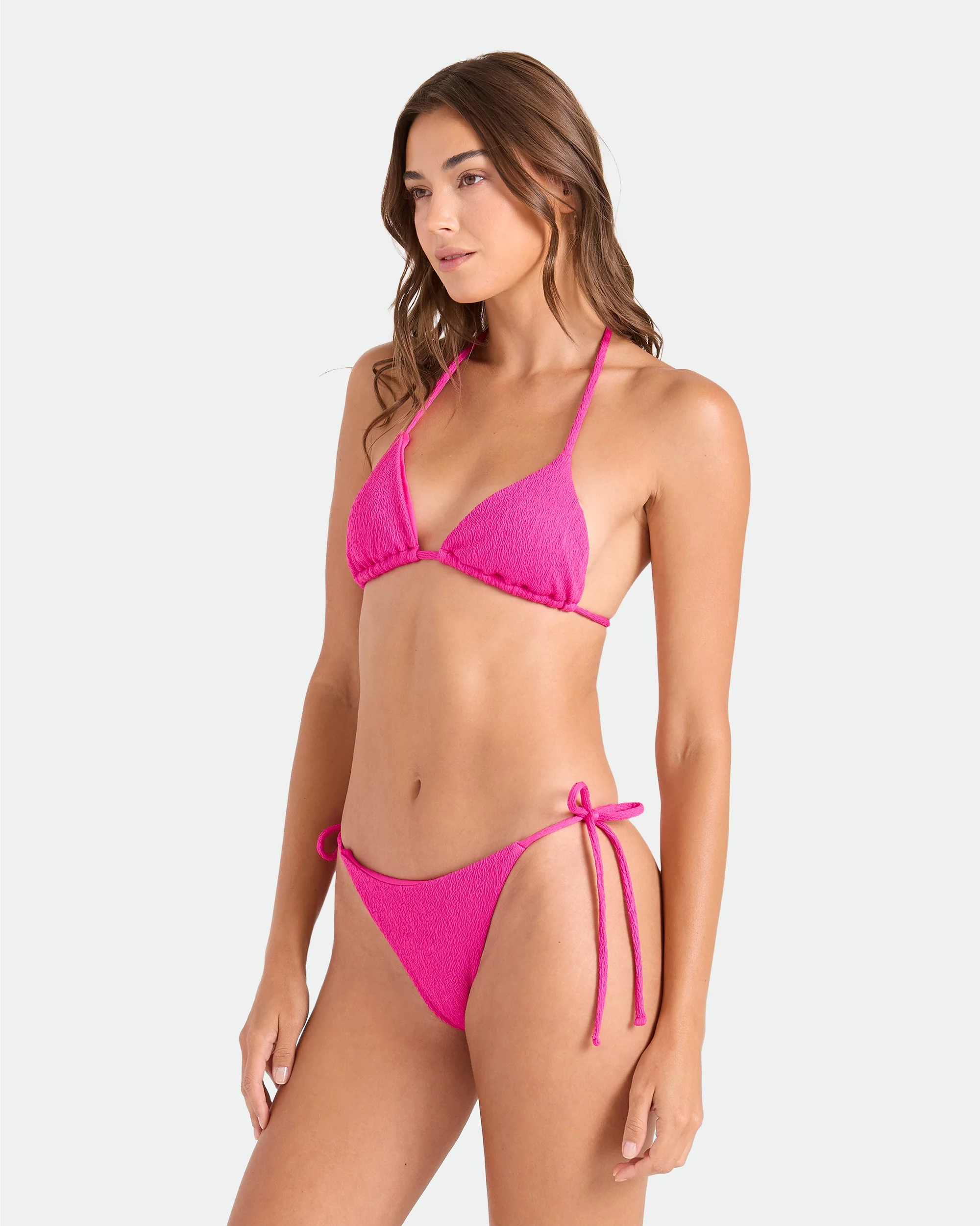 Women's Pucker Up Tie Side Teeny Bikini Bottom - Image 4