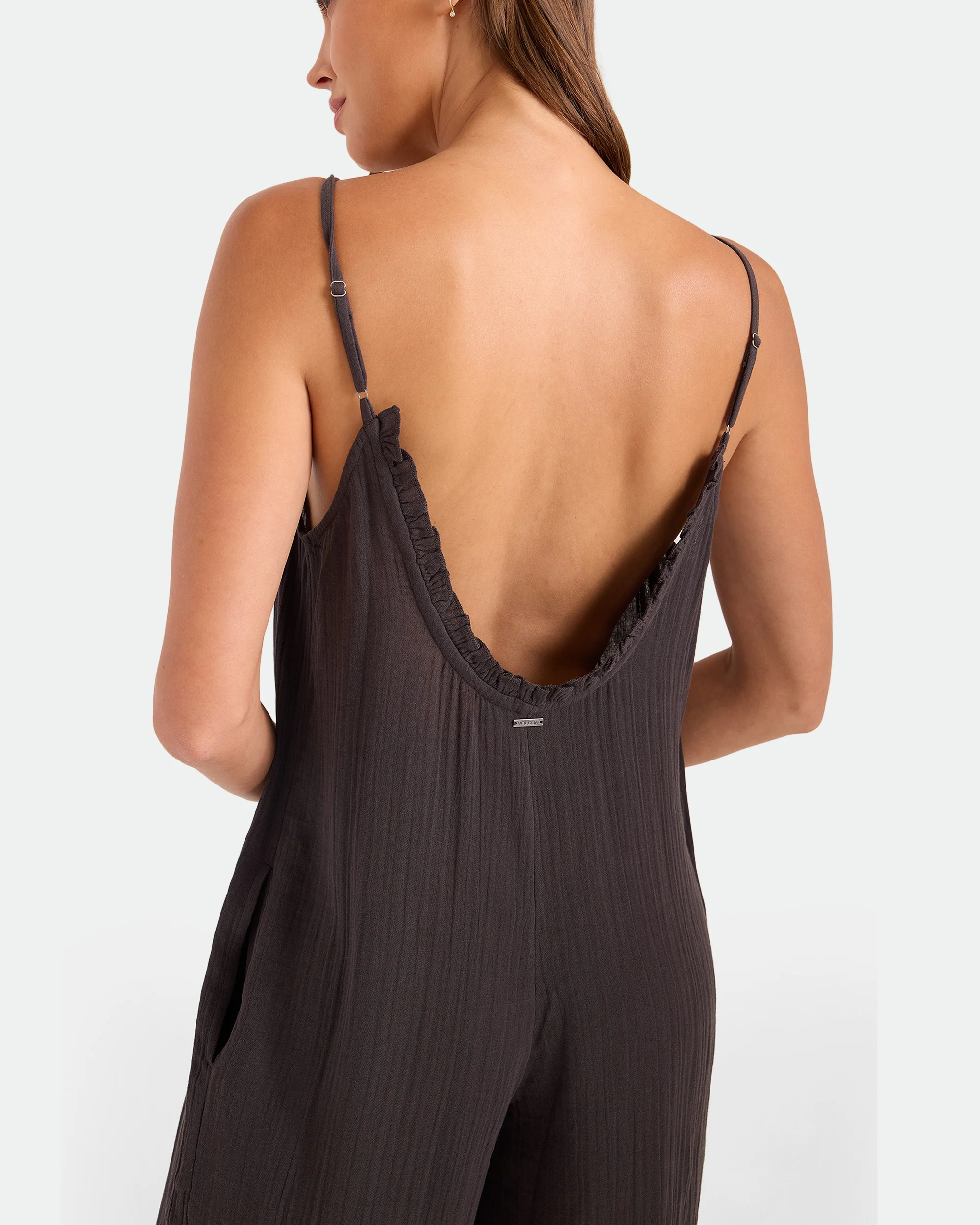 Women's Ruffle Up Romper - Image 5