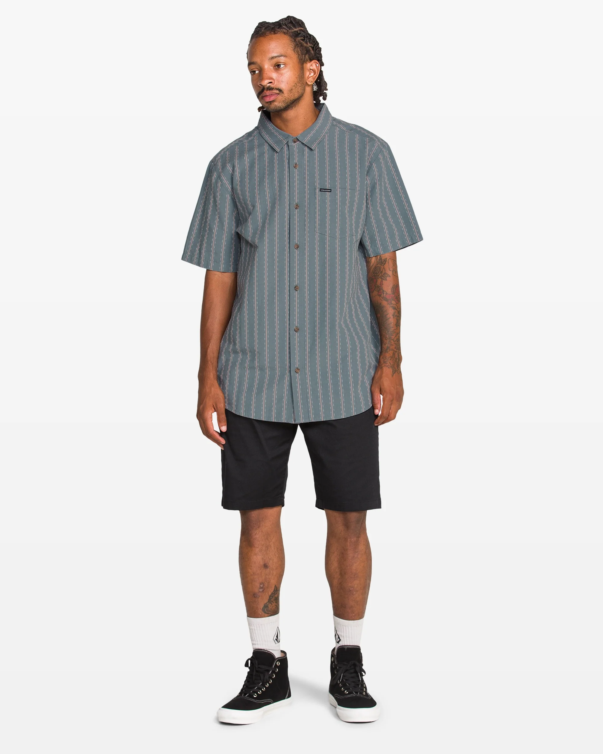 Men's Sato Stripe Short Sleeve Tee - Image 5