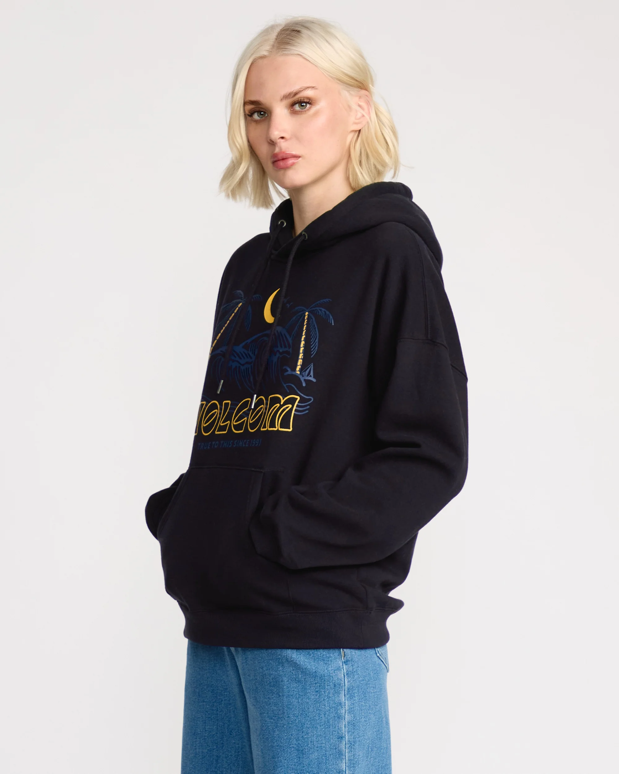 Women's Stone Art Up Hoodie - Image 3