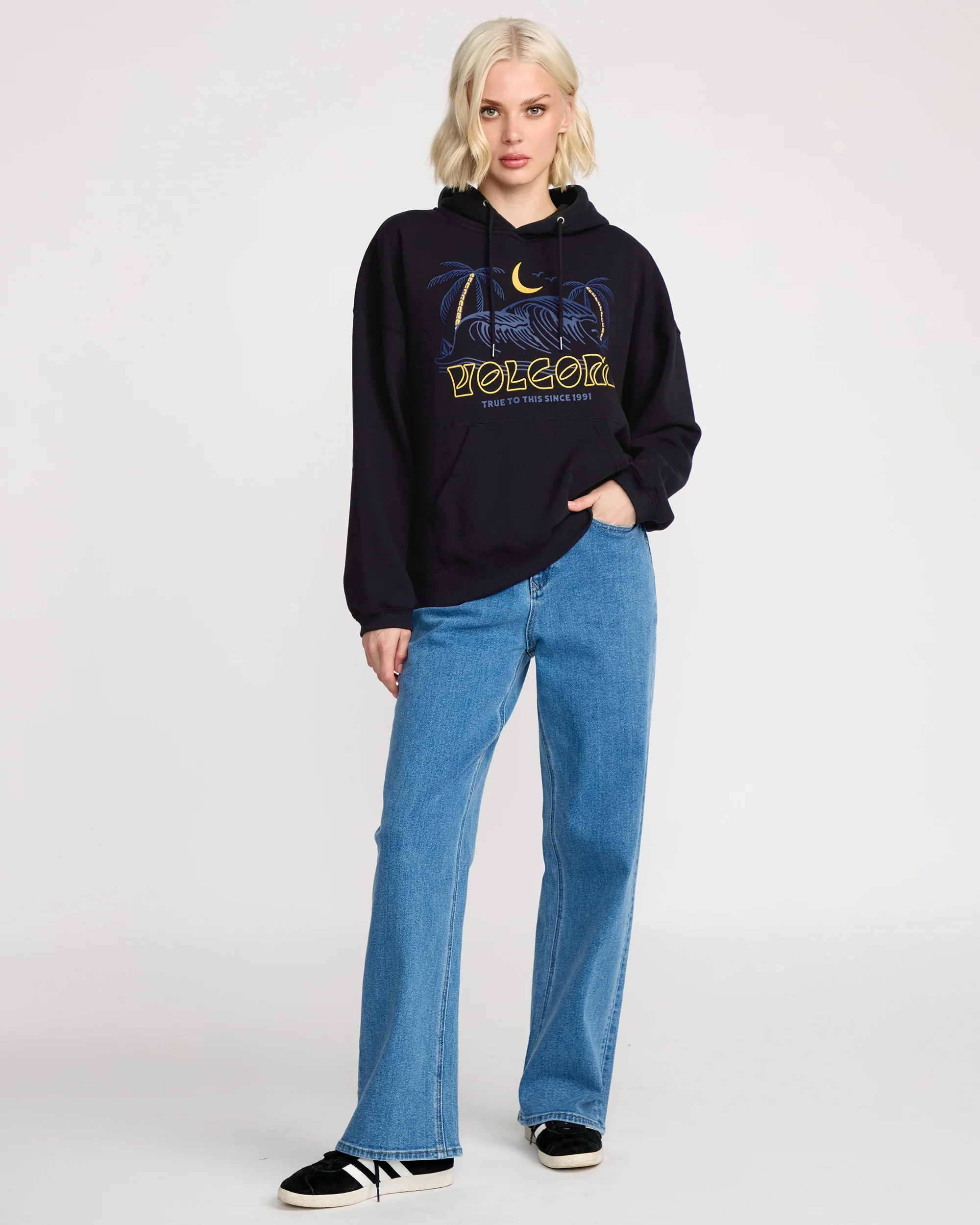 Women's Stone Art Up Hoodie - Image 5