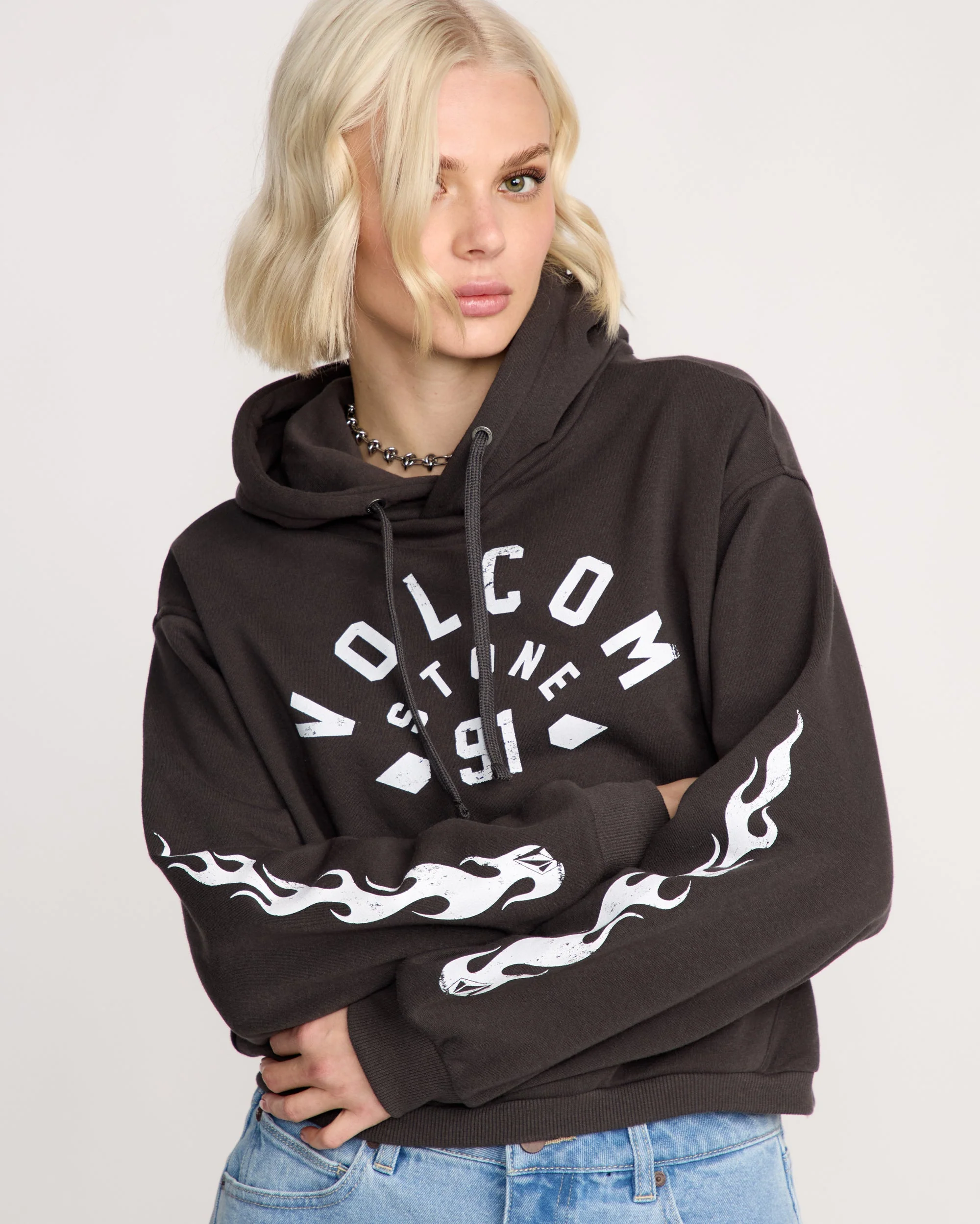 Women's 1991 Mini Hoodie - Image 3