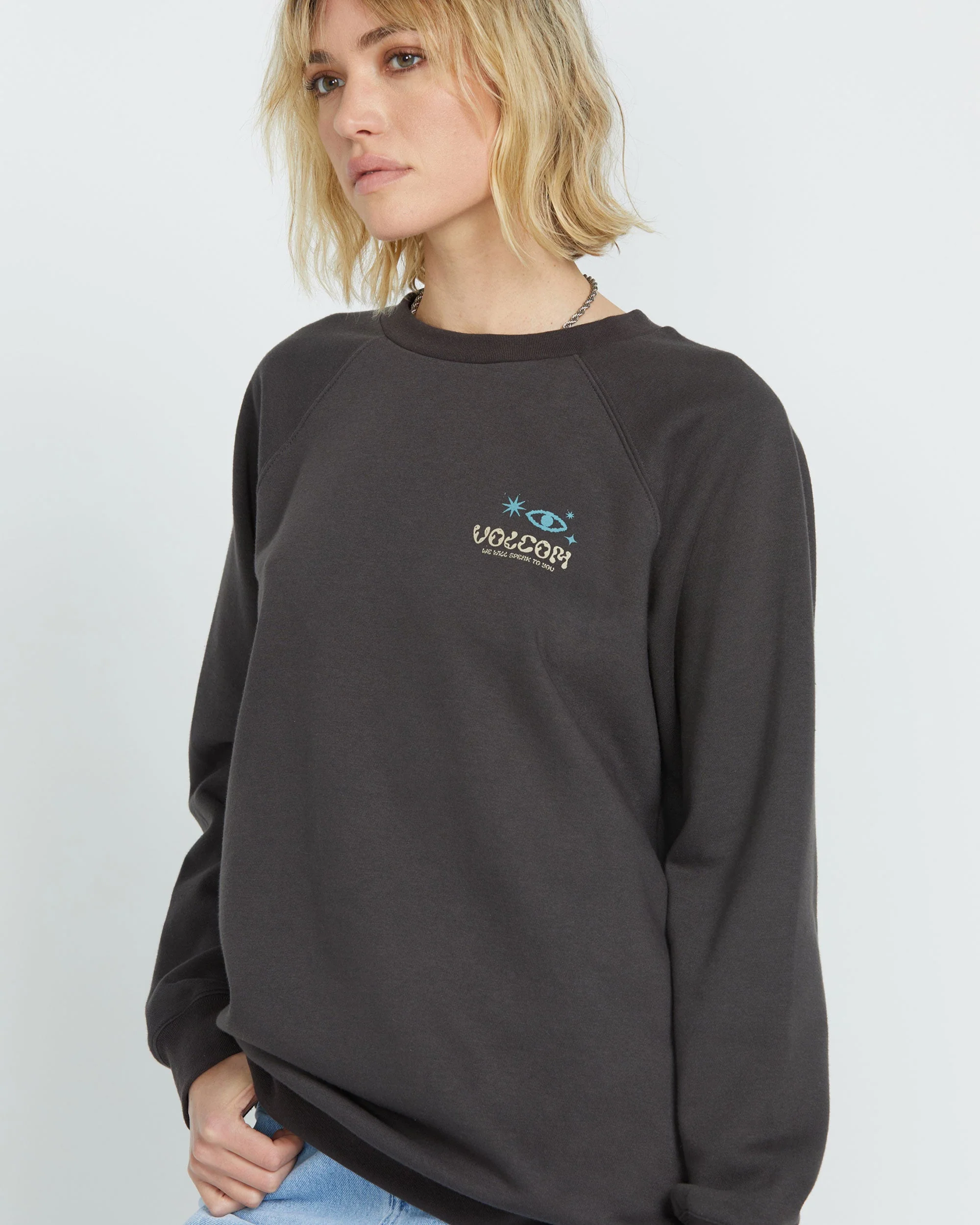 Women's Featured Artist F Rygalski Boyfriend Crew - Image 3