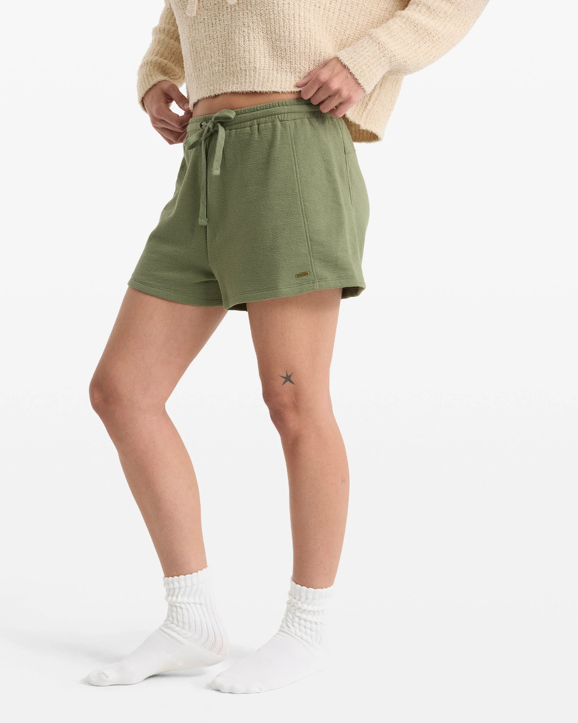 Women's Lived In Fleece Shorts - Image 8