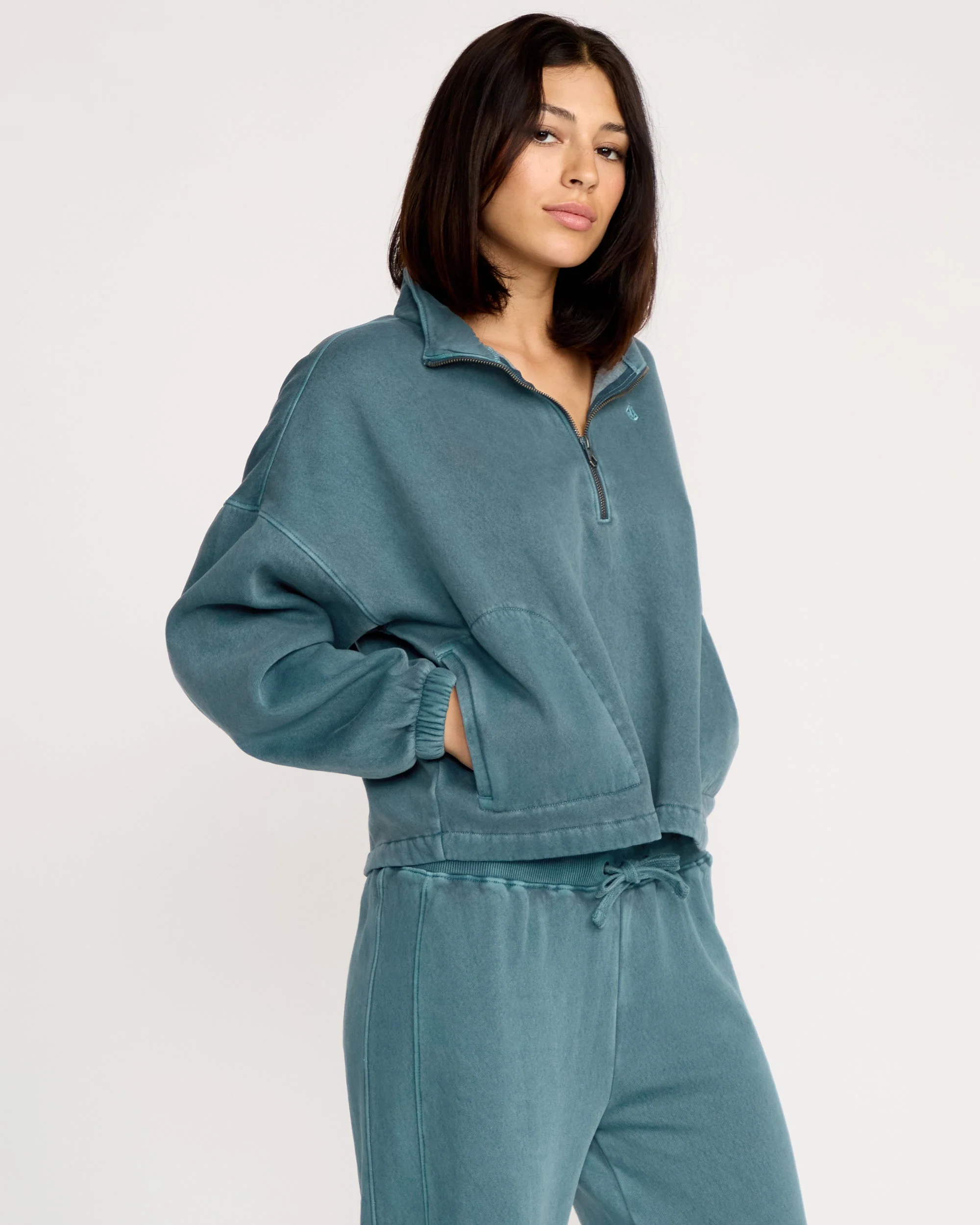 Women's Stone Soft Quarter Zip - Image 2