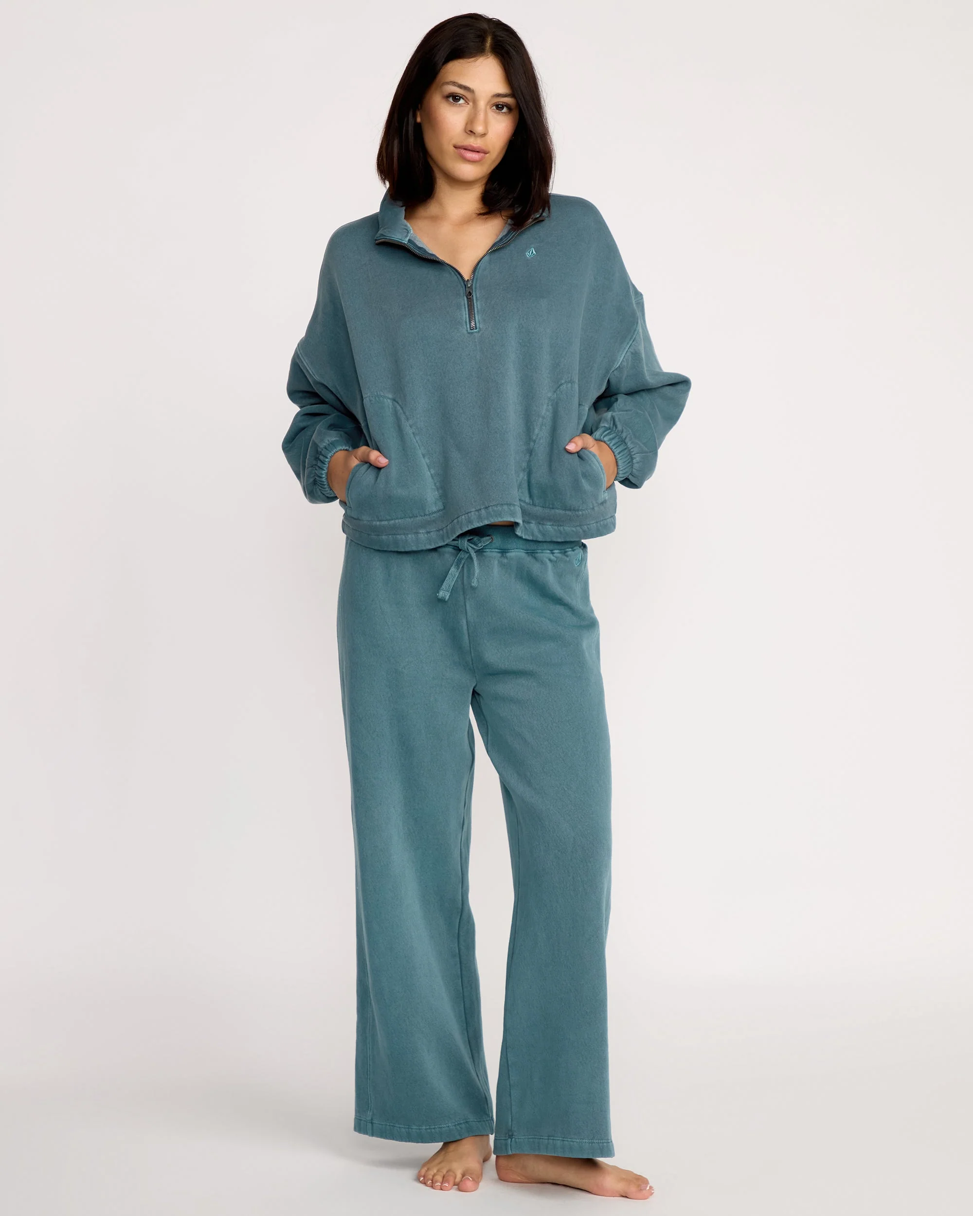 Women's Stone Soft Quarter Zip - Image 3