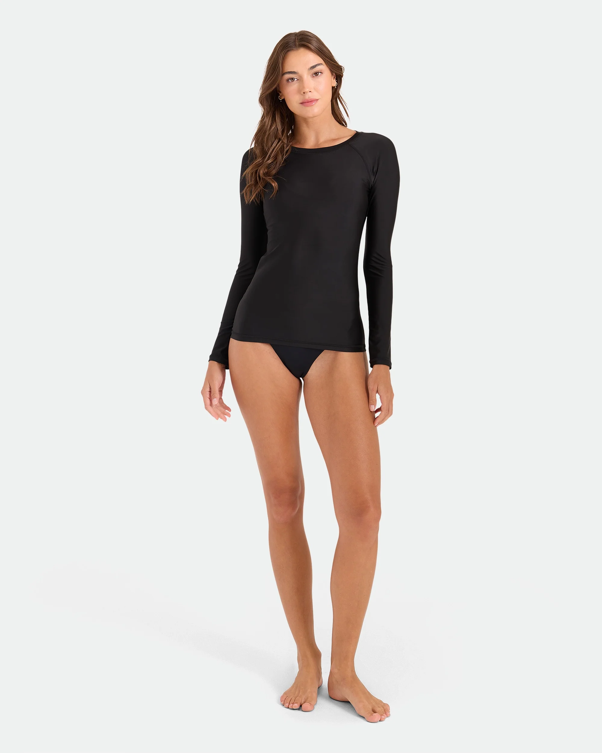 Women's Simply Core Long Sleeve Thrashguard - Image 5