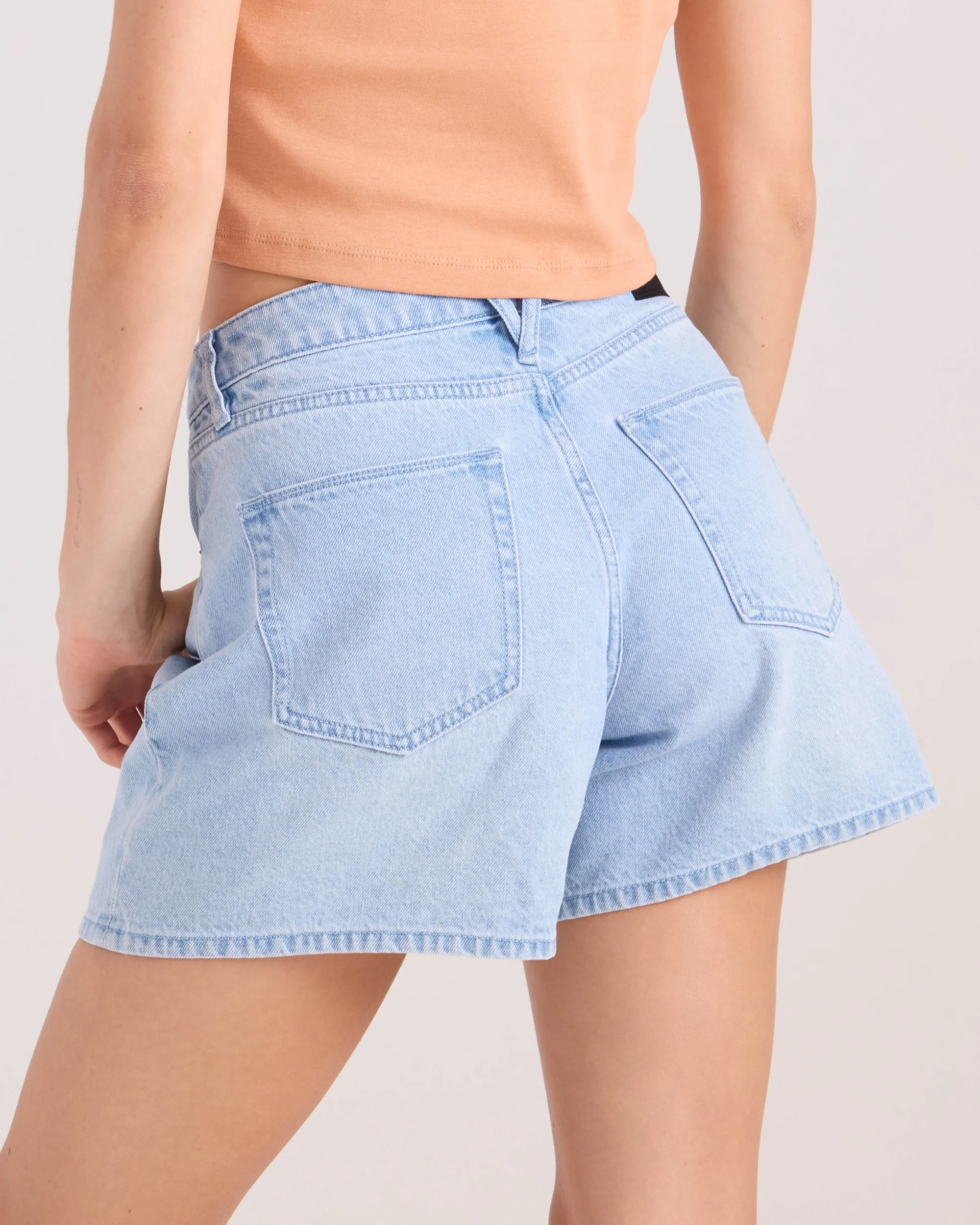 Women's Stoned BF Lowrise Shorts - Image 2